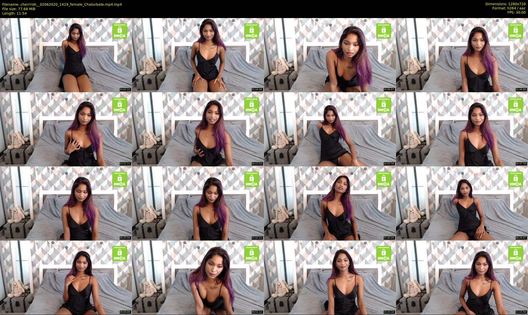 cherrrish_ — 12 minute Chaturbate female cam show recording, 720p, Jun 2, 2020