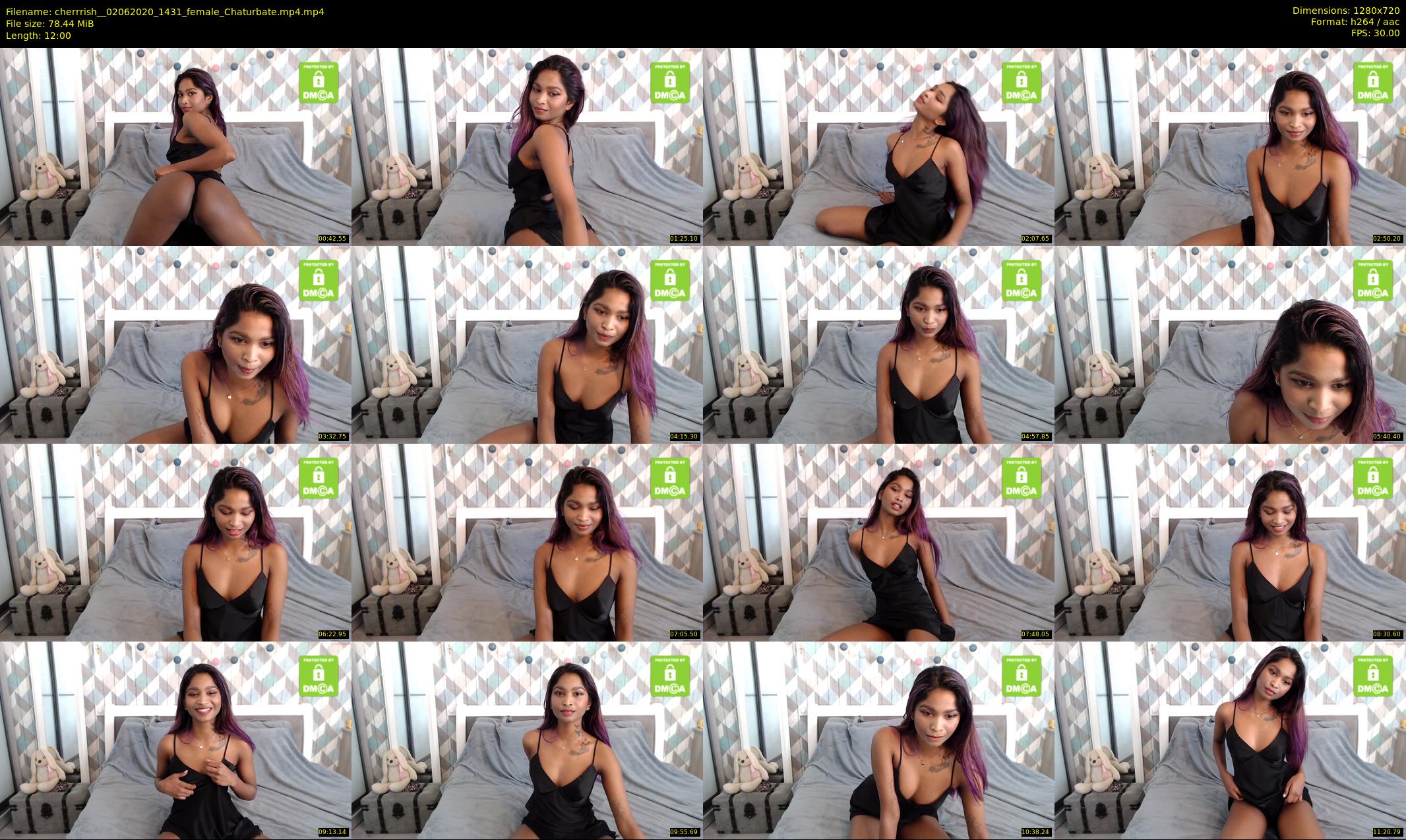 cherrrish_ — 12 minute Chaturbate female cam show recording, 720p, Jun 2, 2020