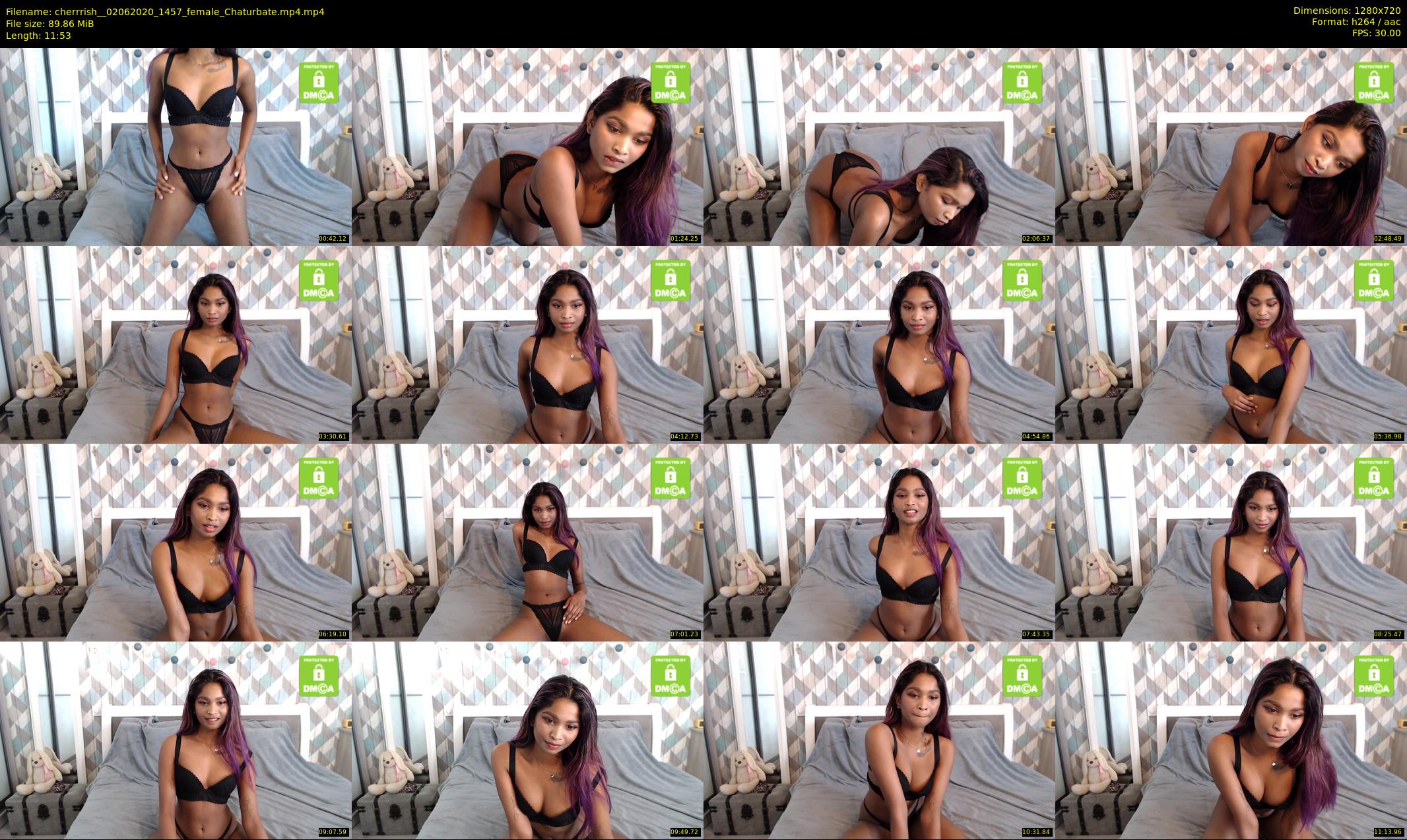 cherrrish_ — 12 minute Chaturbate female cam show recording, 720p, Jun 2, 2020