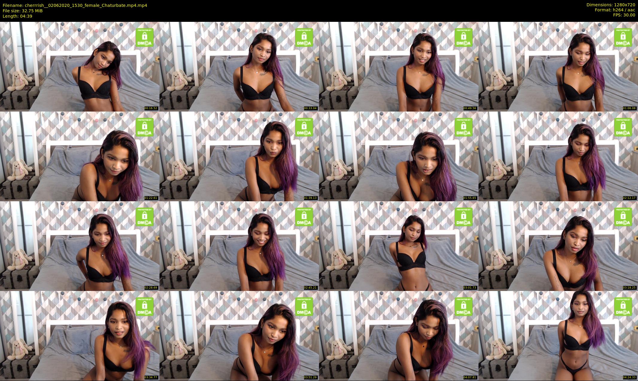 cherrrish_ — 5 minute Chaturbate female cam show recording, 720p, Jun 2, 2020