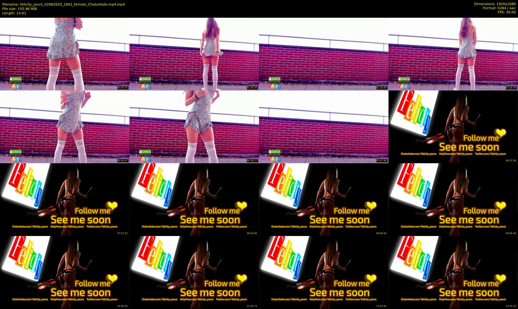 felicity_yours — 15 minute Chaturbate female cam show recording, 1080p, Jun 2, 2020
