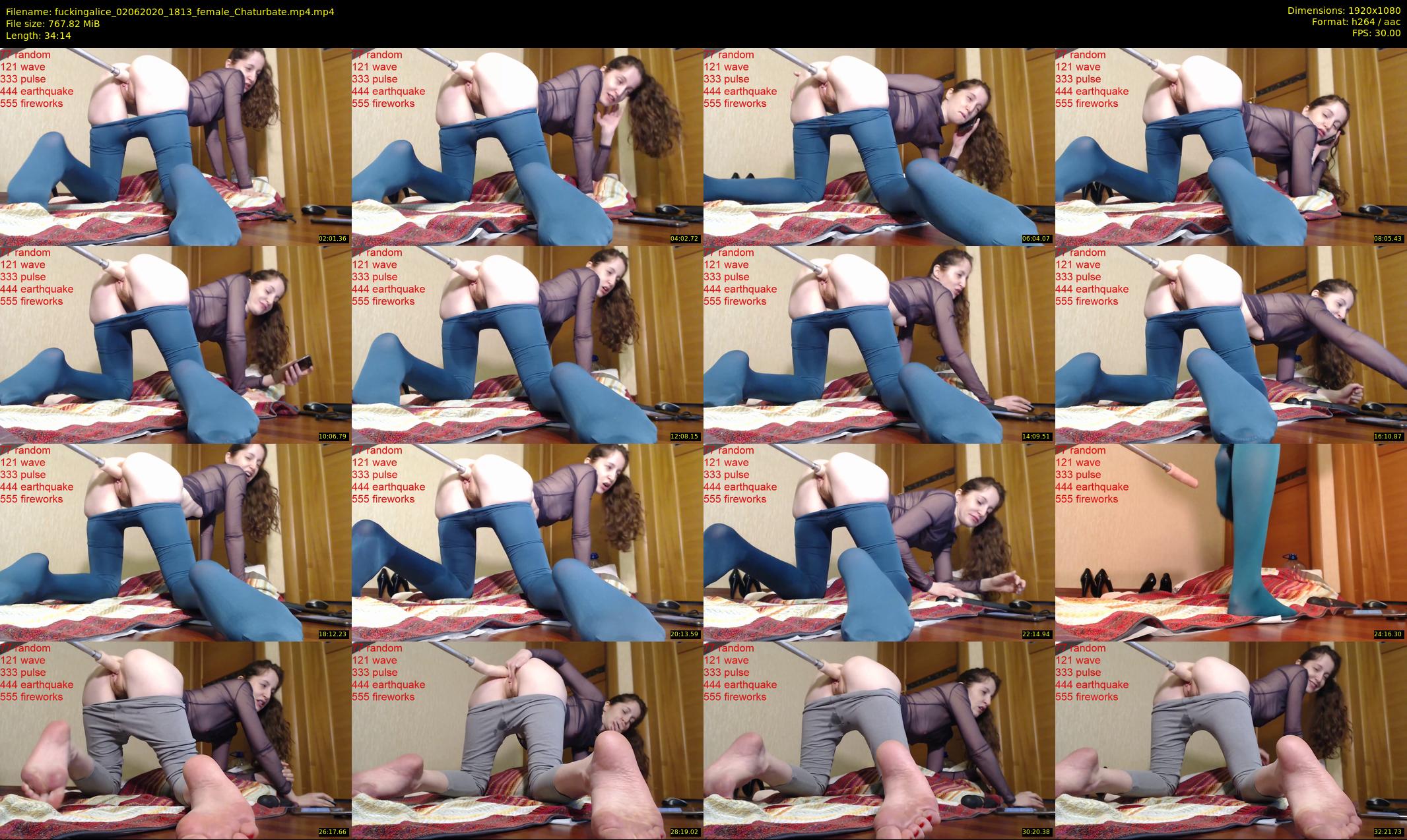 fuckingalice — 35 minute Chaturbate female cam show recording, 1080p, Jun 2, 2020