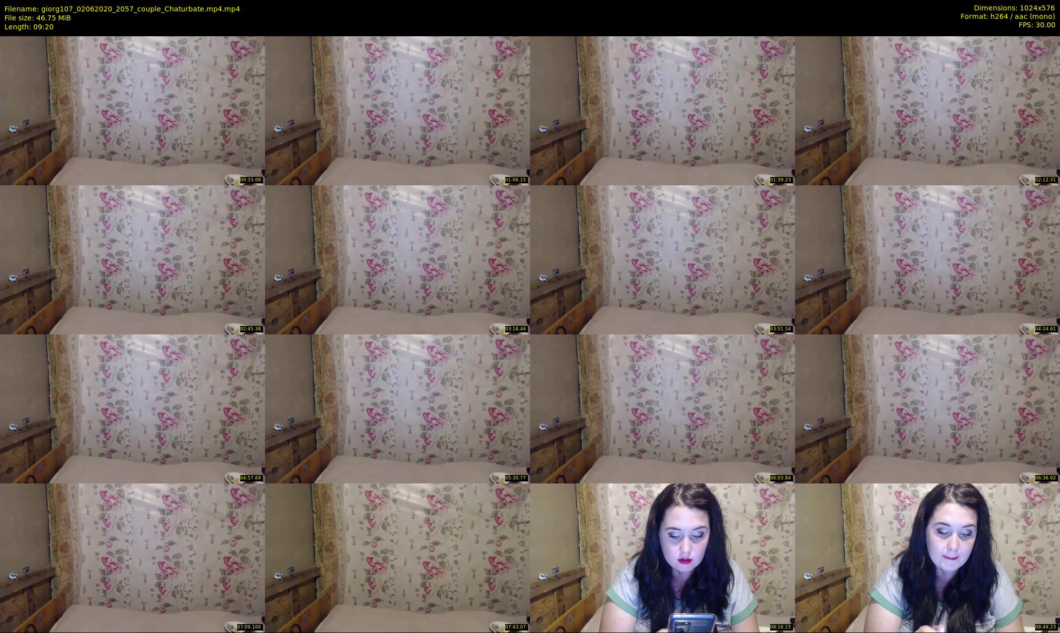 giorg107 — 10 minute Chaturbate couple cam show recording, 480p, Jun 2, 2020