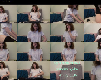 its_lily — 31 minute Chaturbate female cam show recording, 1080p, Jun 2, 2020