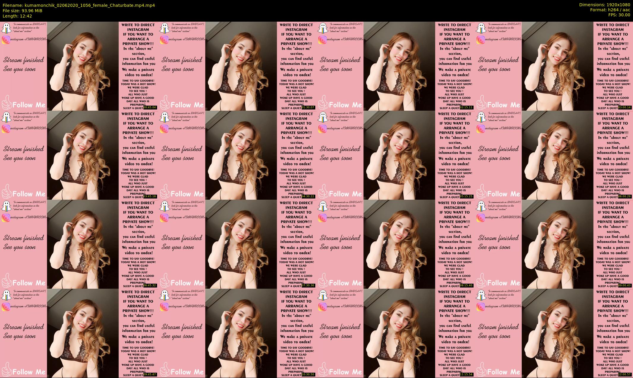 kumamonchik — 13 minute Chaturbate couple cam show recording, 1080p, Jun 2, 2020