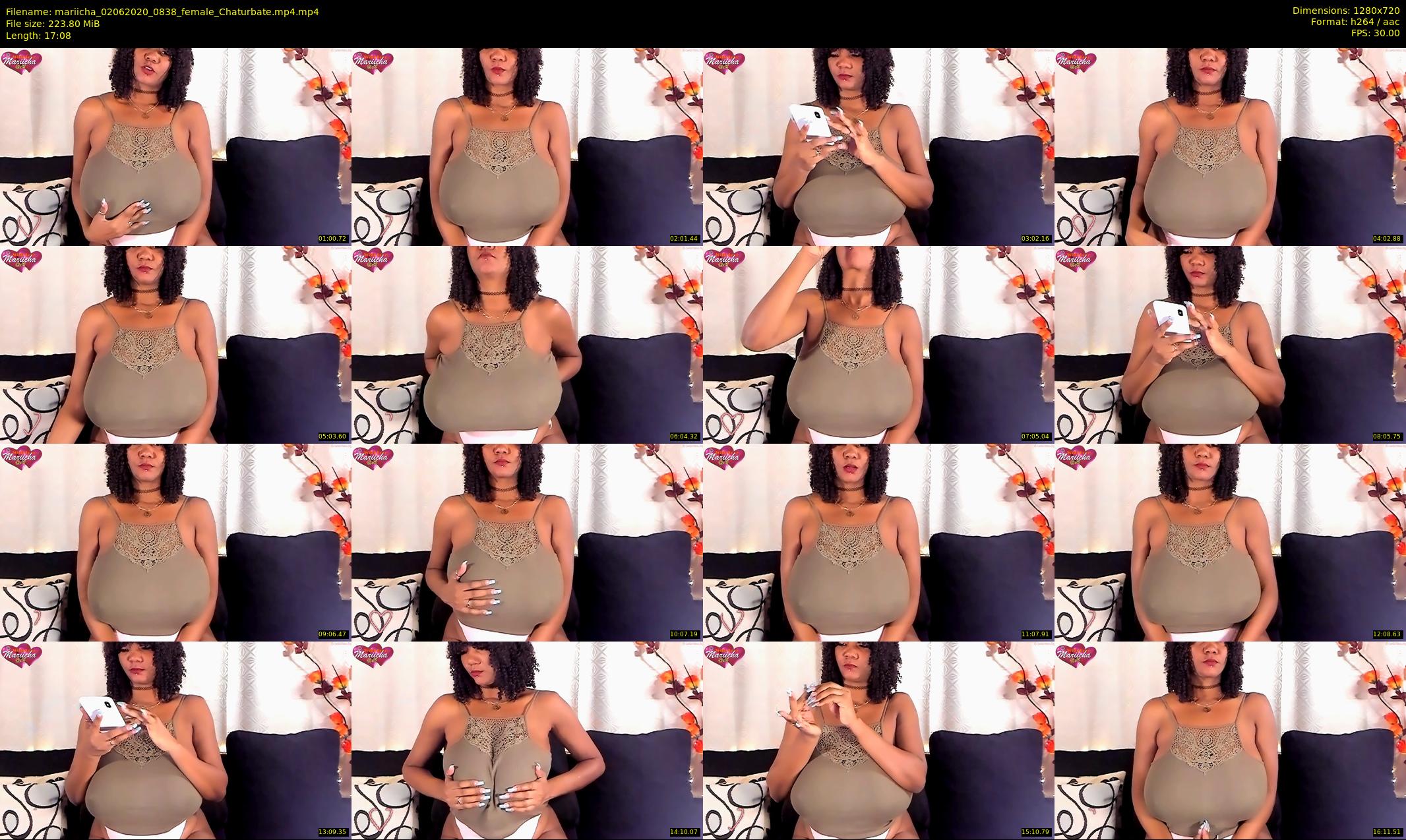 mariicha — 18 minute Chaturbate female cam show recording, 720p, Jun 2, 2020