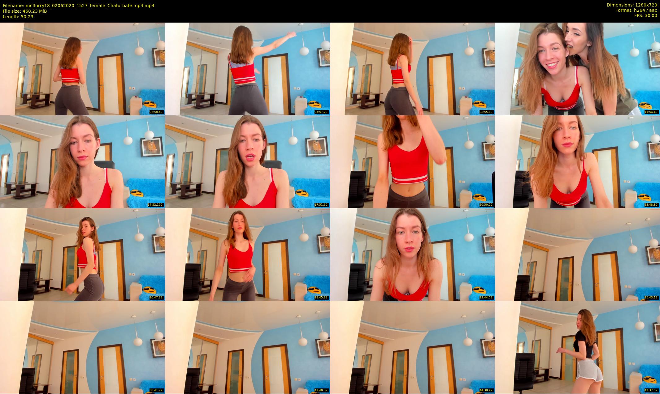 mcflurry18 — 51 minute Chaturbate female cam show recording, 720p, Jun 2, 2020