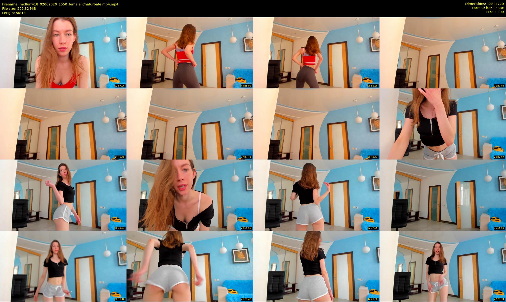 mcflurry18 — 51 minute Chaturbate female cam show recording, 720p, Jun 2, 2020