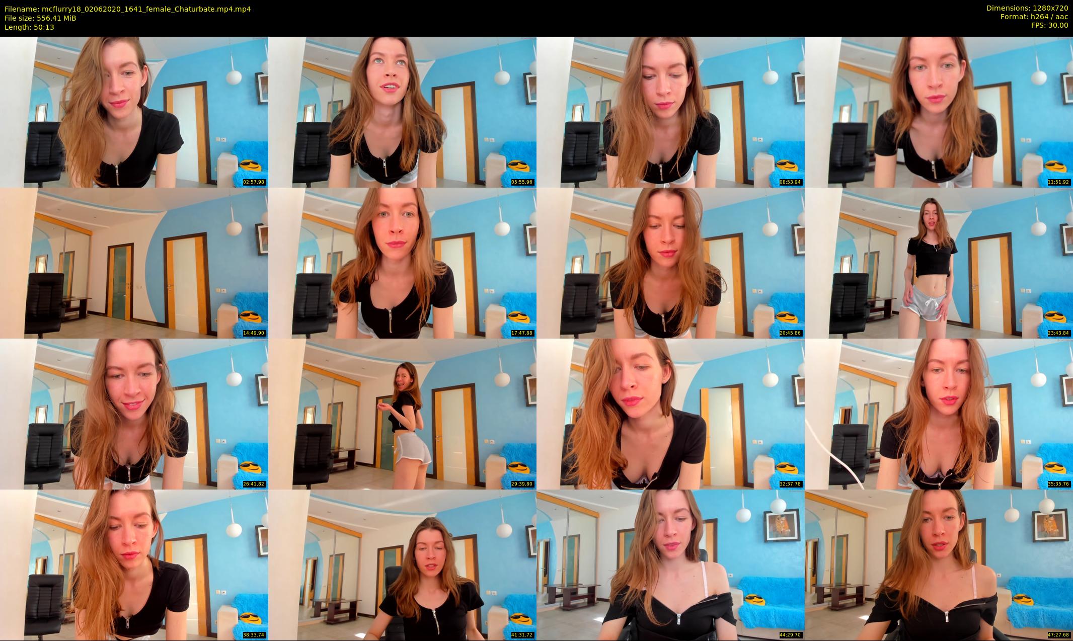 mcflurry18 — 51 minute Chaturbate female cam show recording, 720p, Jun 2, 2020