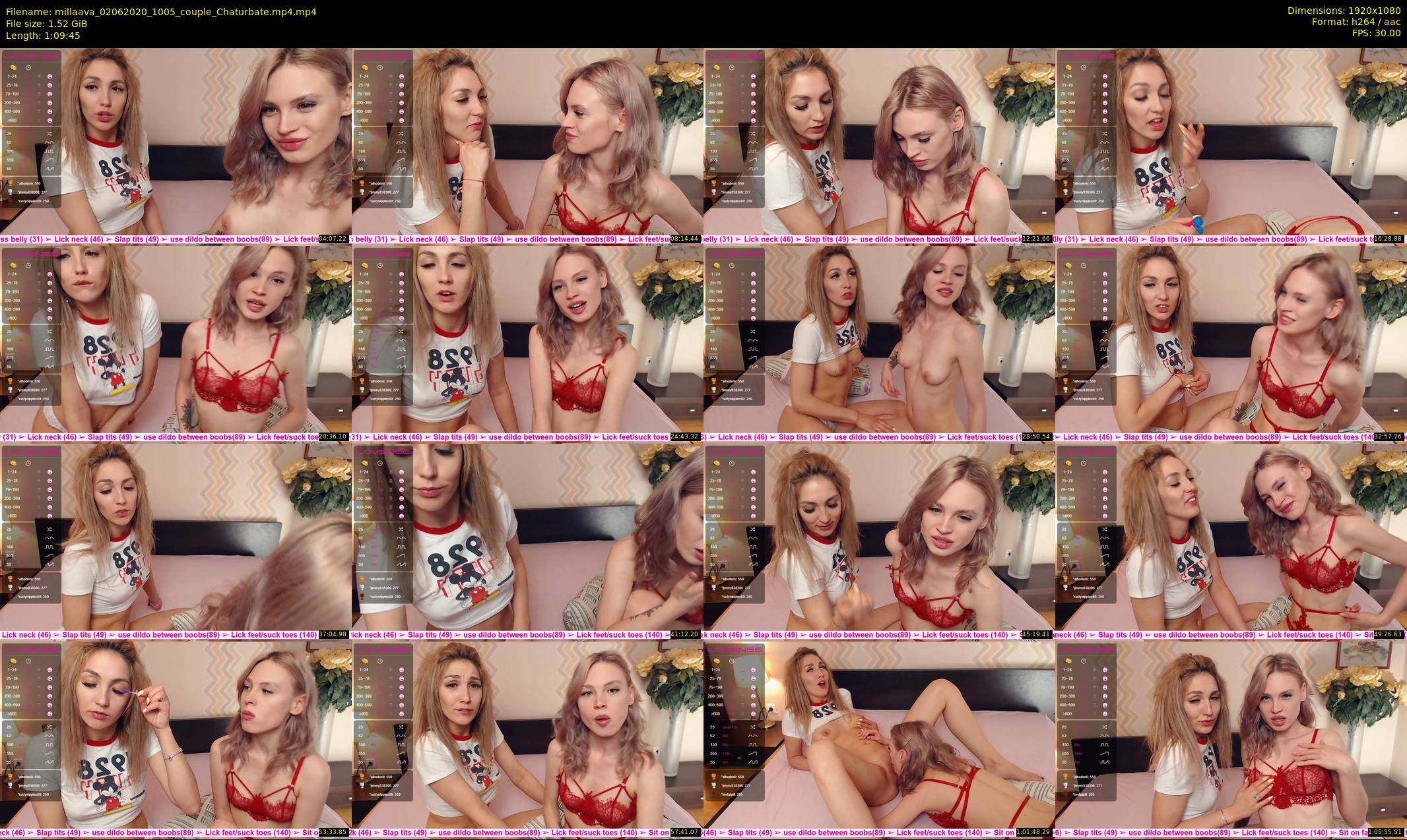 millaava — 70 minute Chaturbate female cam show recording, 1080p, Jun 2, 2020