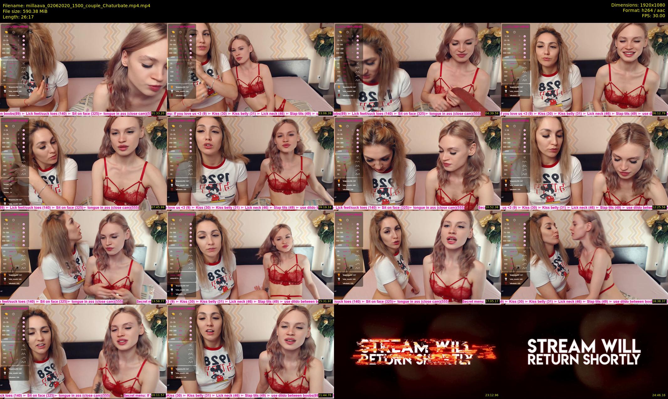 millaava — 27 minute Chaturbate female cam show recording, 1080p, Jun 2, 2020