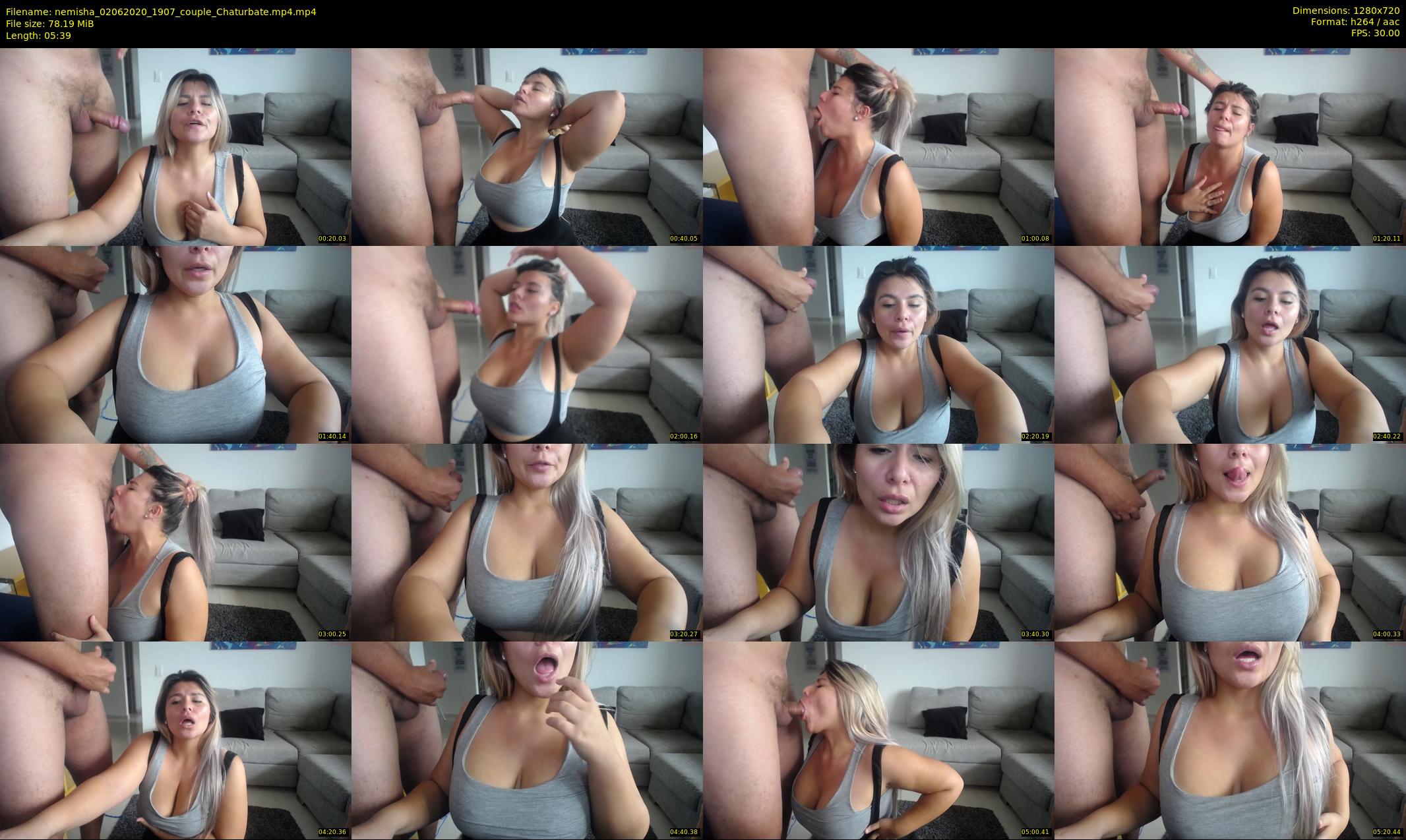 nemisha — 6 minute Chaturbate female cam show recording, 720p, Jun 2, 2020