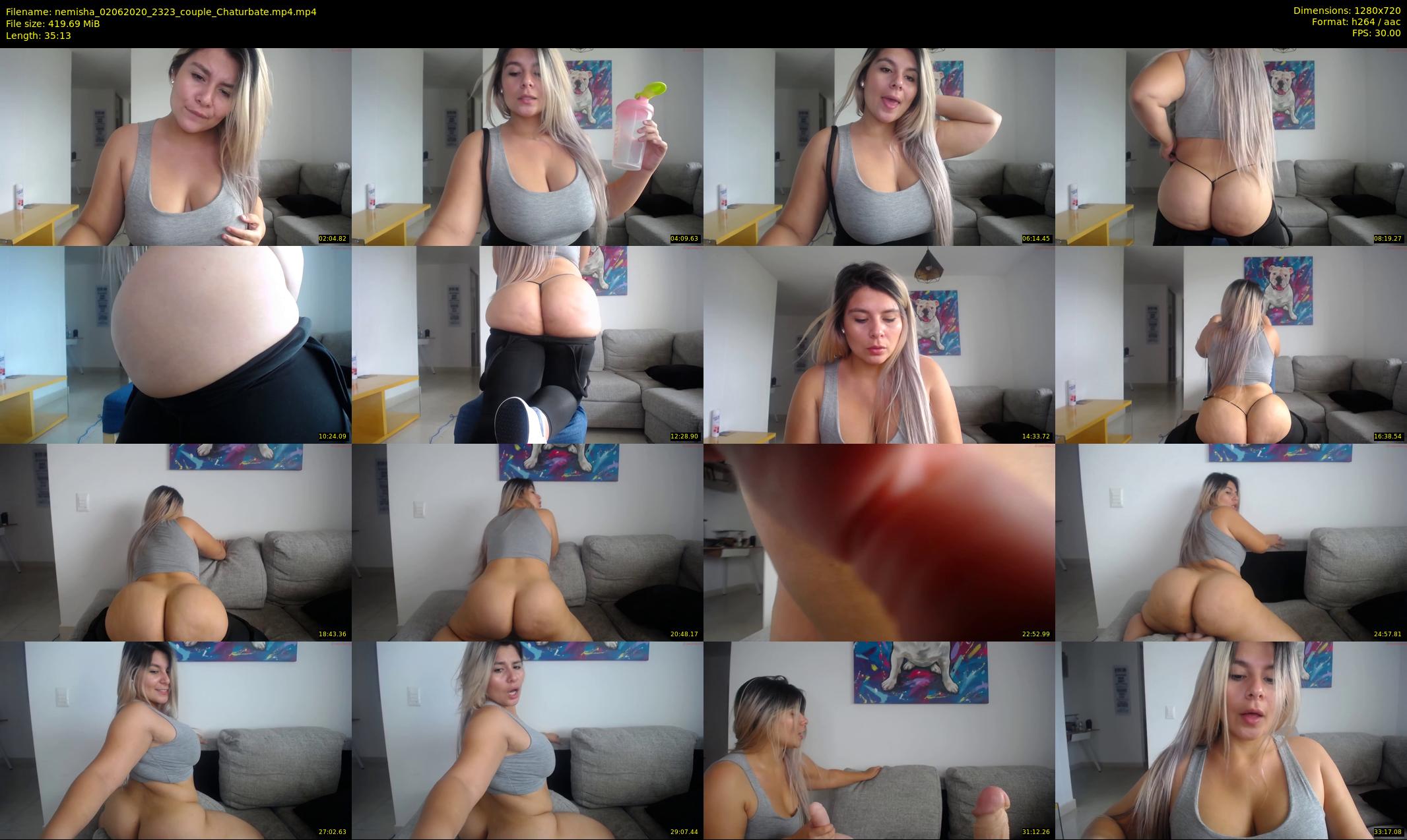nemisha — 36 minute Chaturbate female cam show recording, 720p, Jun 2, 2020