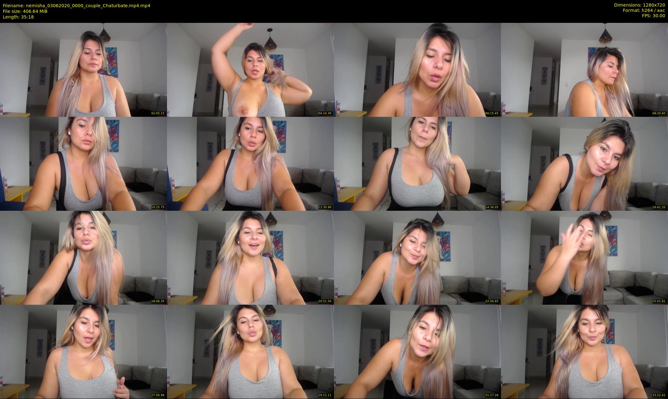 nemisha — 36 minute Chaturbate female cam show recording, 720p, Jun 3, 2020