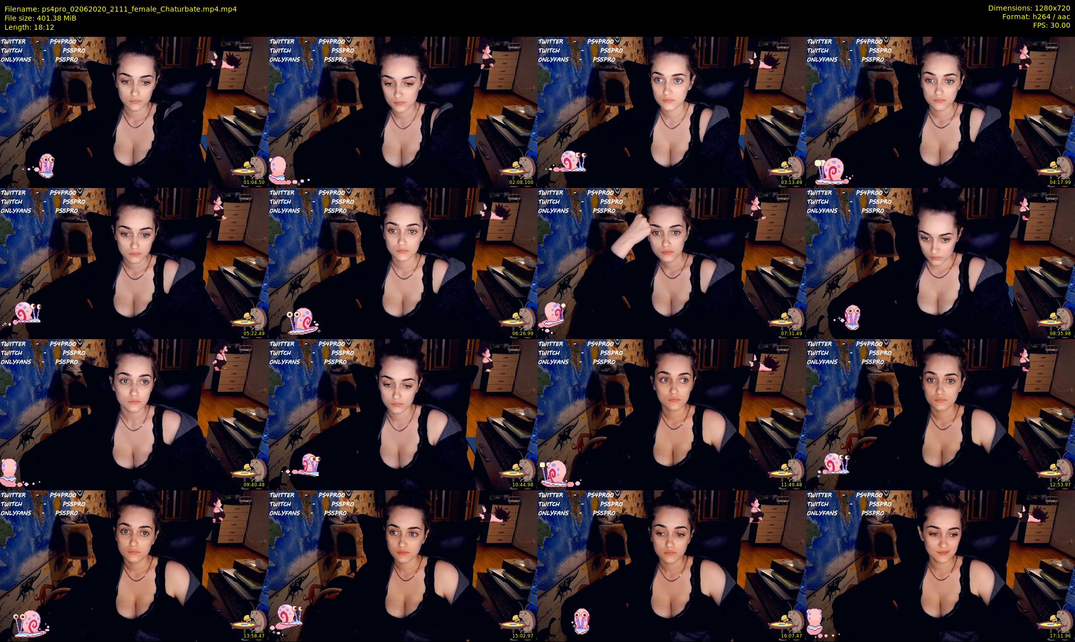 ps4pro — 19 minute Chaturbate female cam show recording, 720p, Jun 2, 2020
