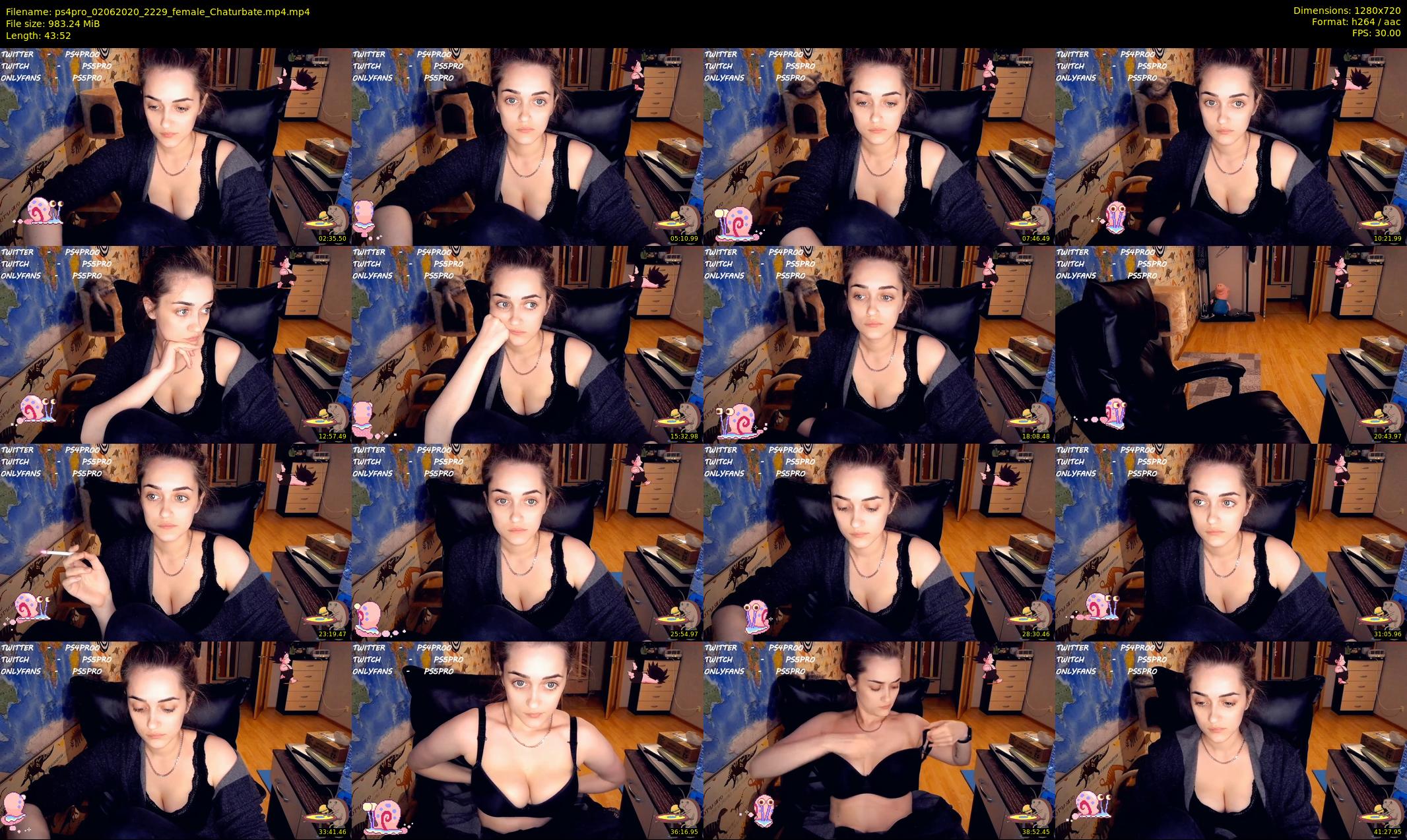 ps4pro — 44 minute Chaturbate female cam show recording, 720p, Jun 2, 2020