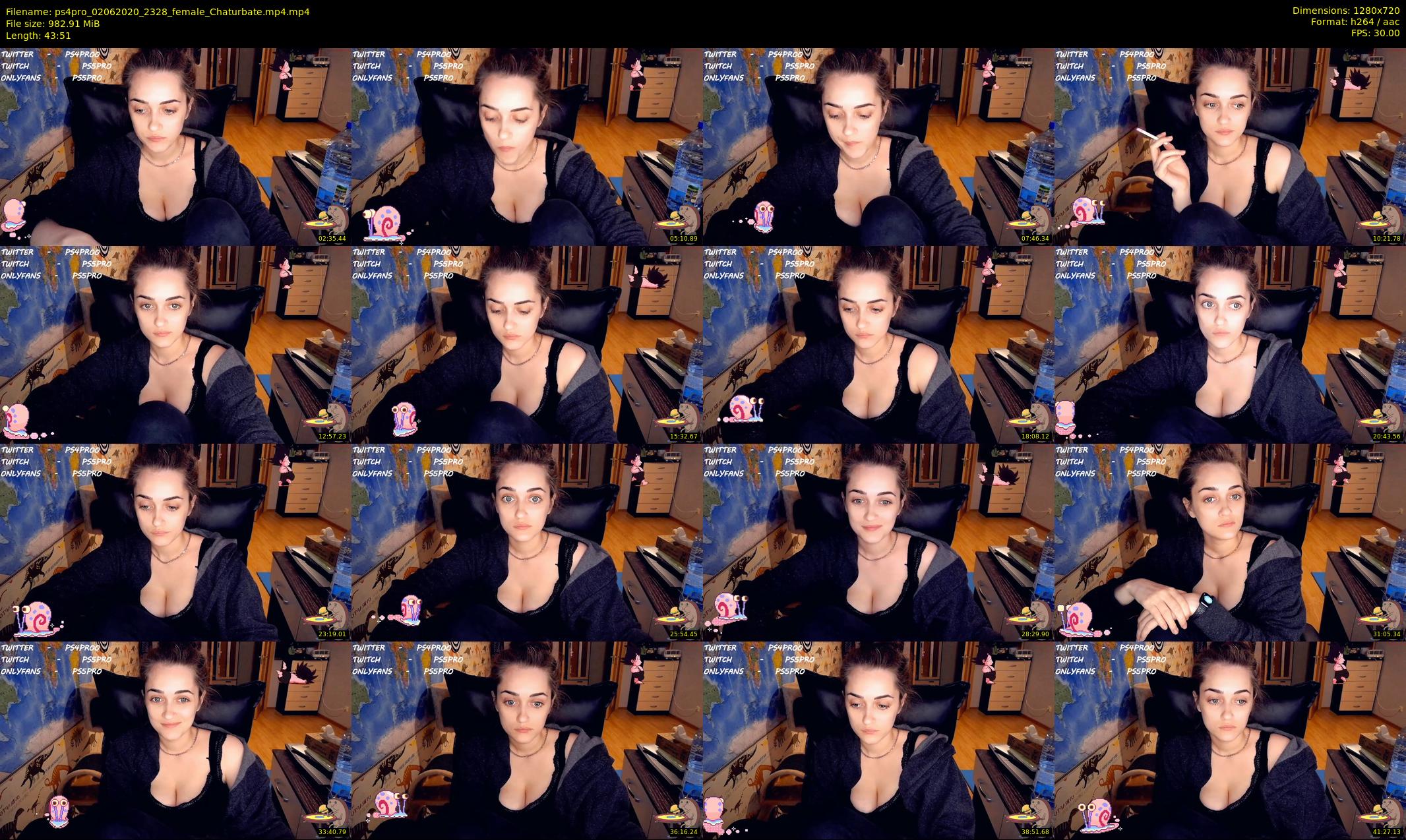 ps4pro — 44 minute Chaturbate female cam show recording, 720p, Jun 2, 2020