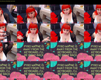 pyrowayne — 53 minute Chaturbate female cam show recording, 720p, Jun 3, 2020