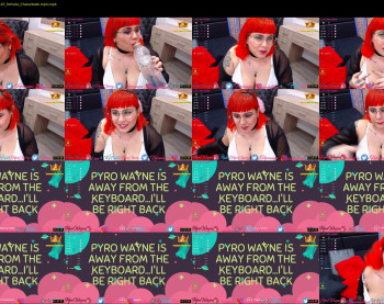 pyrowayne — 53 minute Chaturbate female cam show recording, 720p, Jun 3, 2020