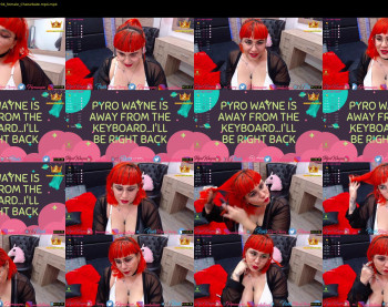 pyrowayne — 53 minute Chaturbate female cam show recording, 720p, Jun 3, 2020
