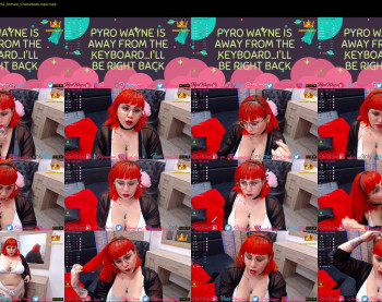 pyrowayne — 53 minute Chaturbate female cam show recording, 720p, Jun 3, 2020