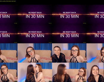 safiamegan — 24 minute Chaturbate couple cam show recording, 720p, Jun 2, 2020