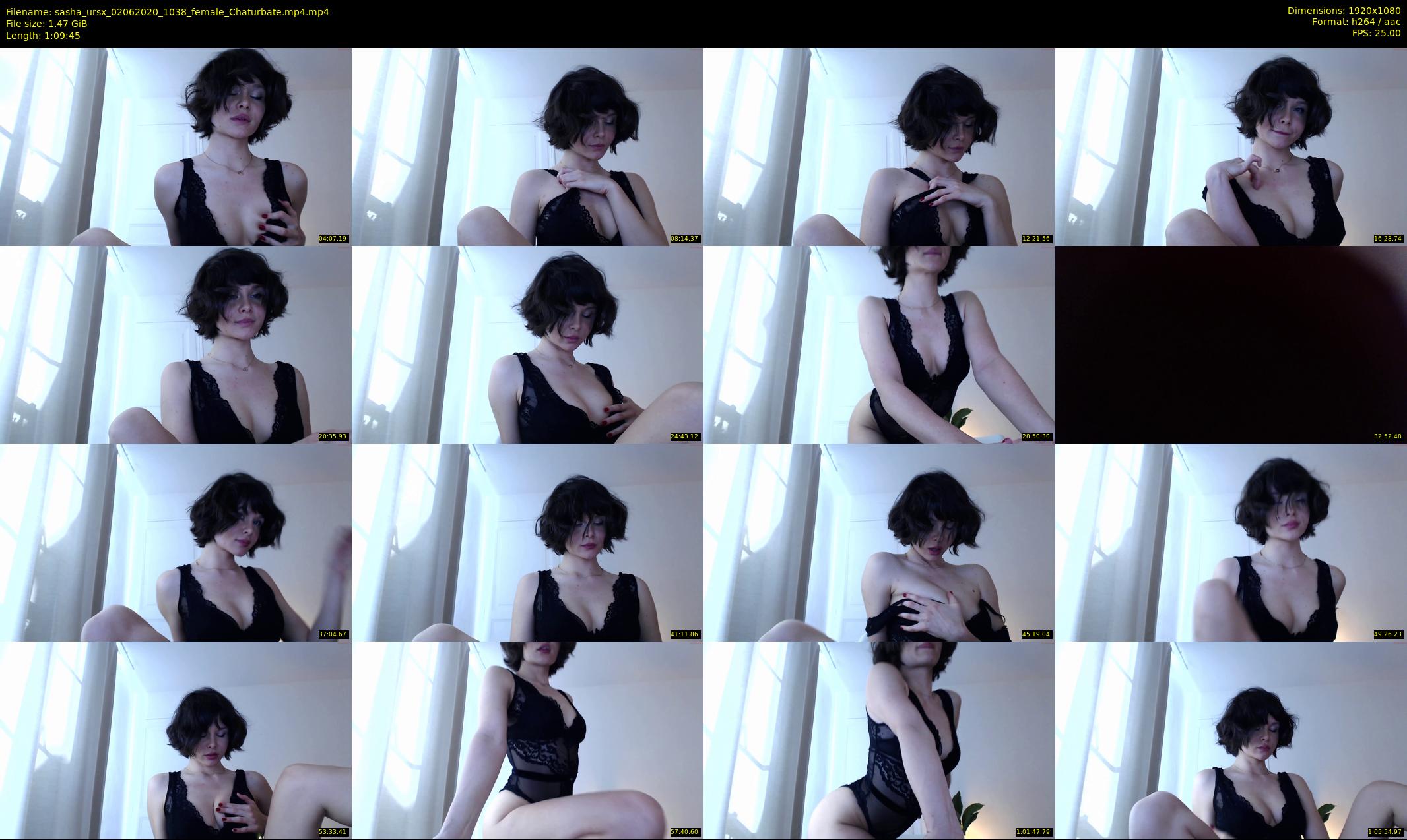 sasha_ursx — 70 minute Chaturbate female cam show recording, 1080p, Jun 2, 2020