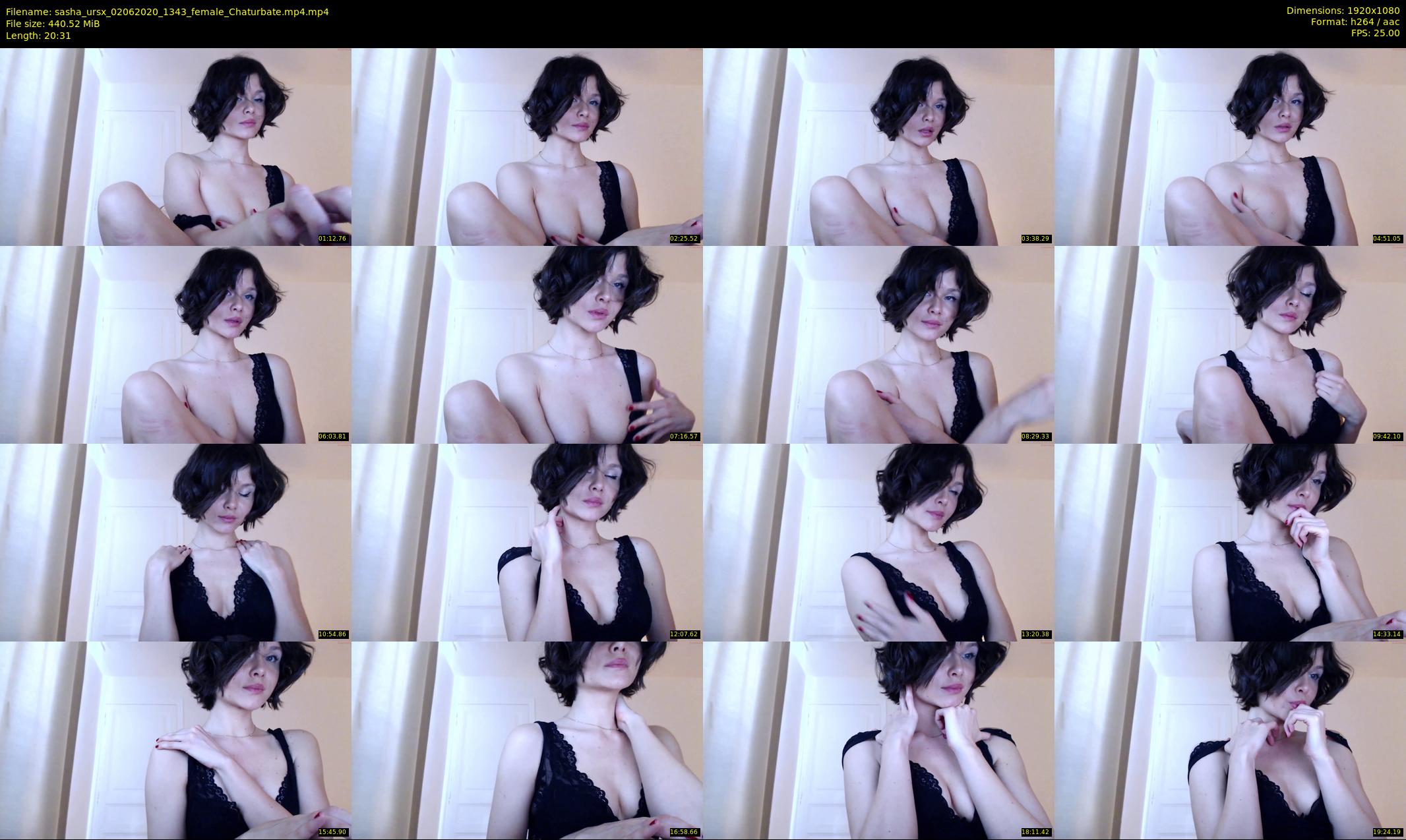 sasha_ursx — 21 minute Chaturbate female cam show recording, 1080p, Jun 2, 2020