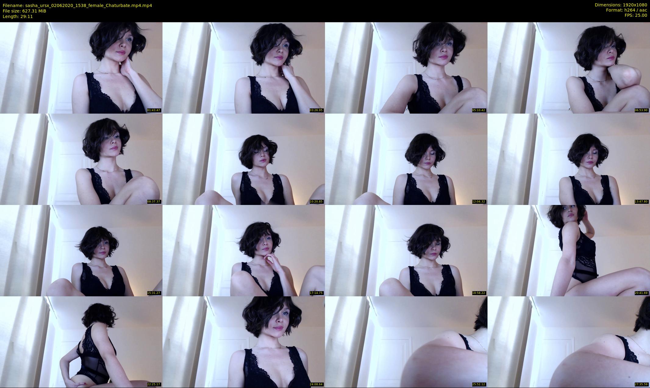 sasha_ursx — 30 minute Chaturbate female cam show recording, 1080p, Jun 2, 2020