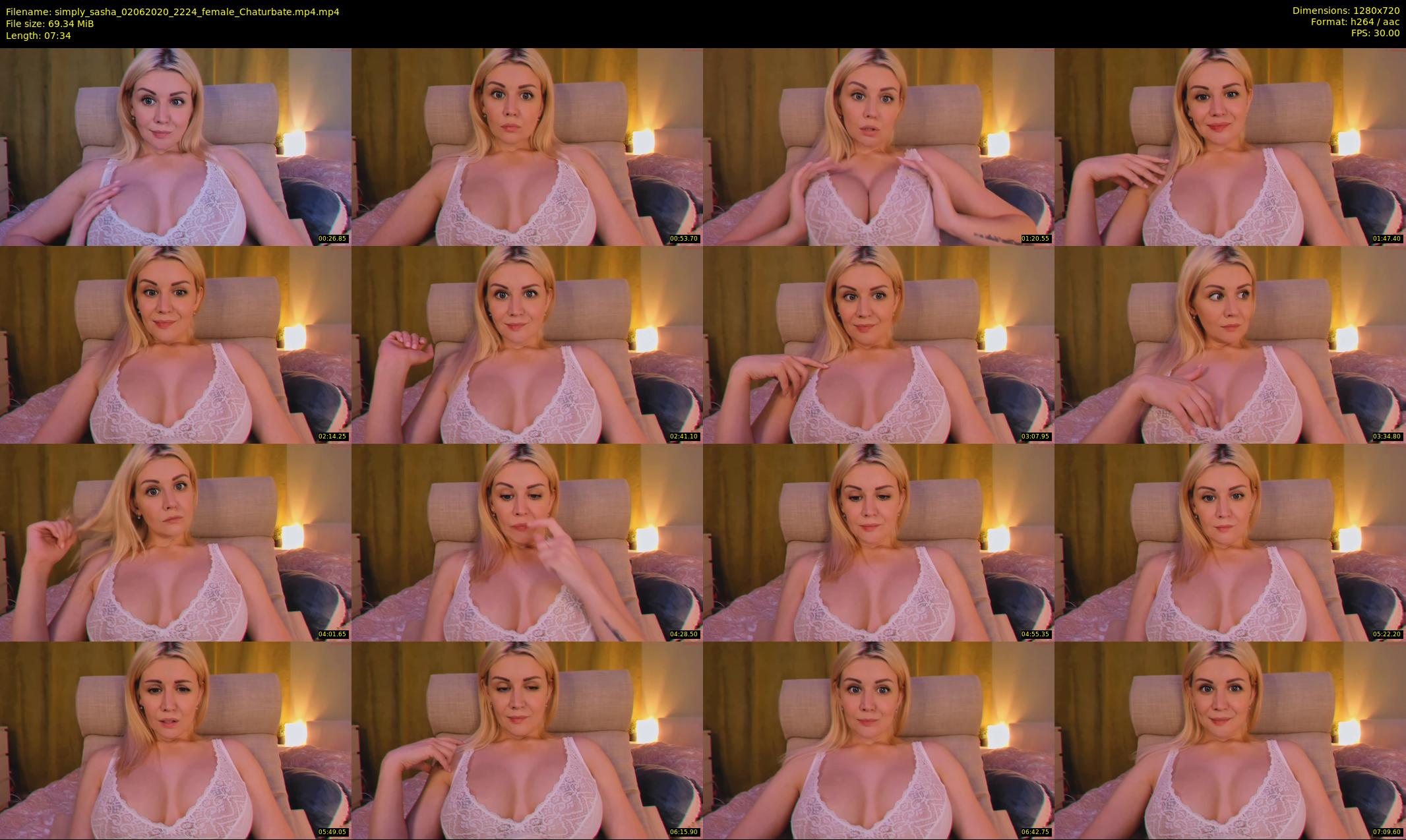 simply_sasha — 8 minute Chaturbate female cam show recording, 720p, Jun 2, 2020