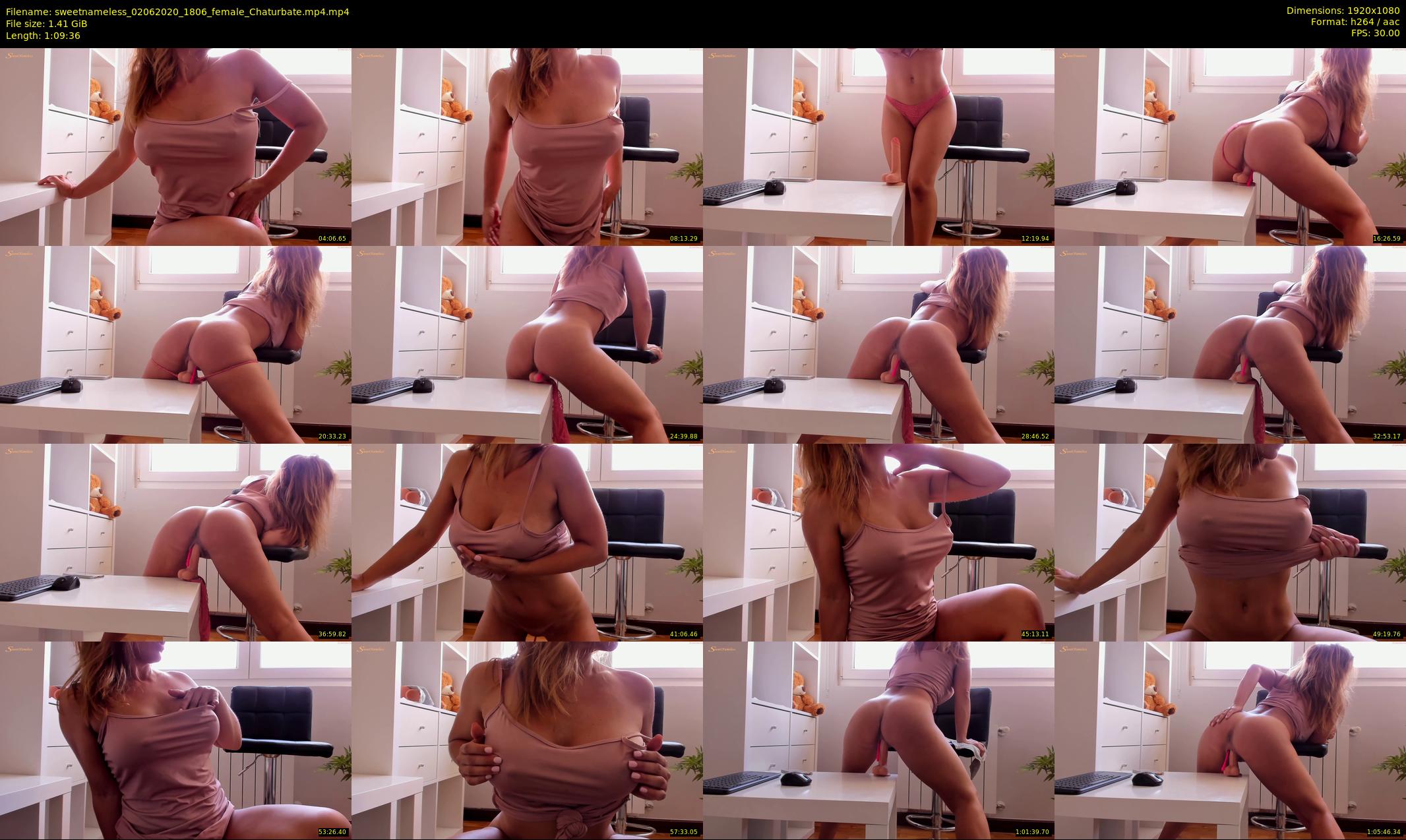 sweetnameless — 70 minute Chaturbate couple cam show recording, 1080p, Jun 2, 2020