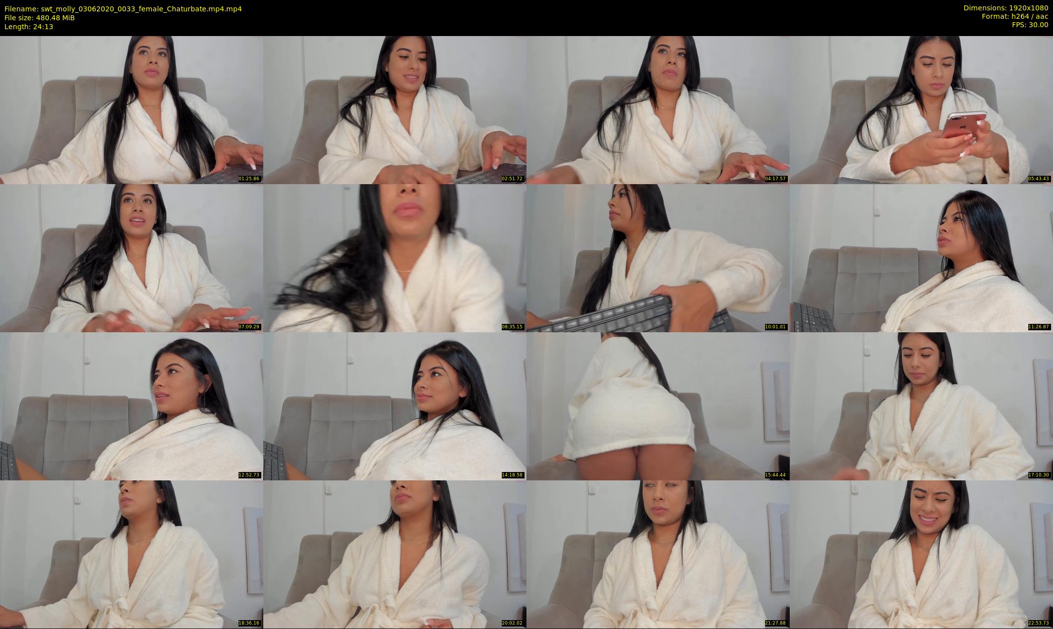 swt_molly — 25 minute Chaturbate female cam show recording, 1080p, Jun 3, 2020