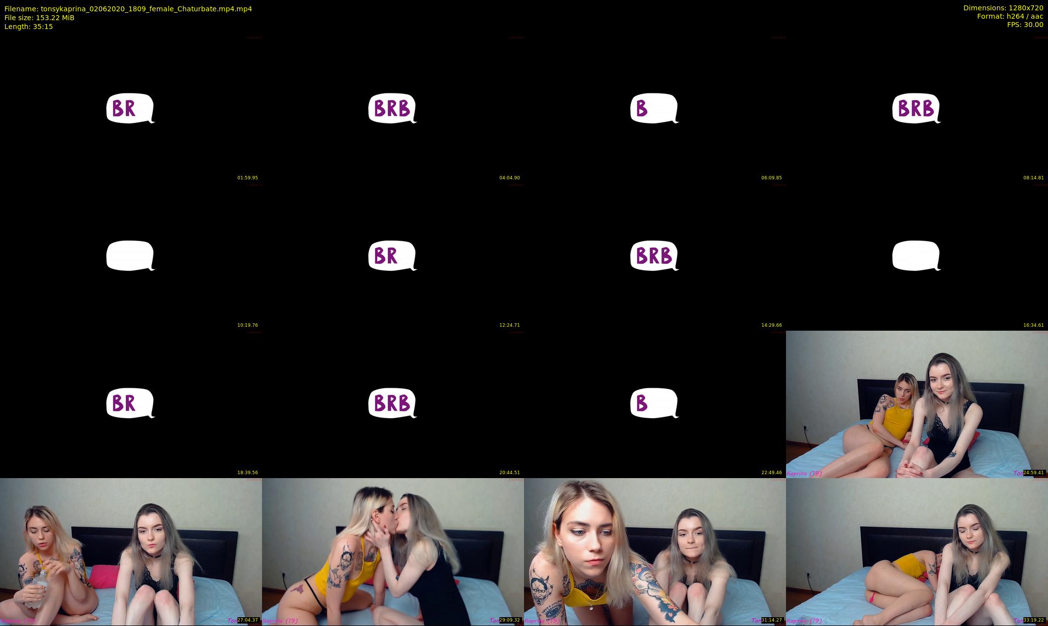 tonsykaprina — 36 minute Chaturbate couple cam show recording, 720p, Jun 2, 2020