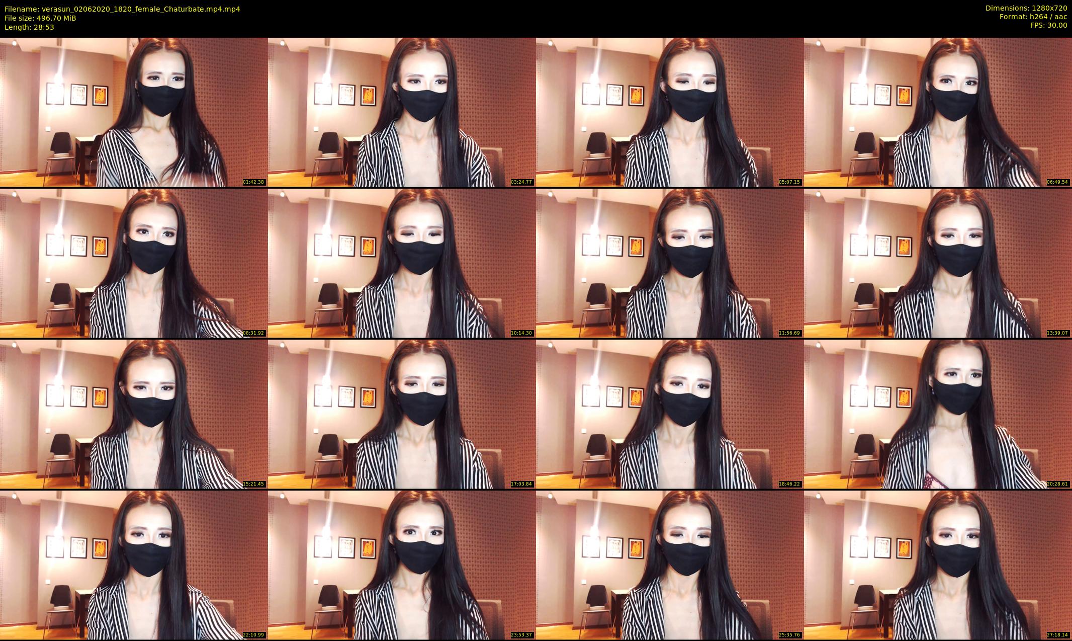 verasun — 29 minute Chaturbate female cam show recording, 720p, Jun 2, 2020