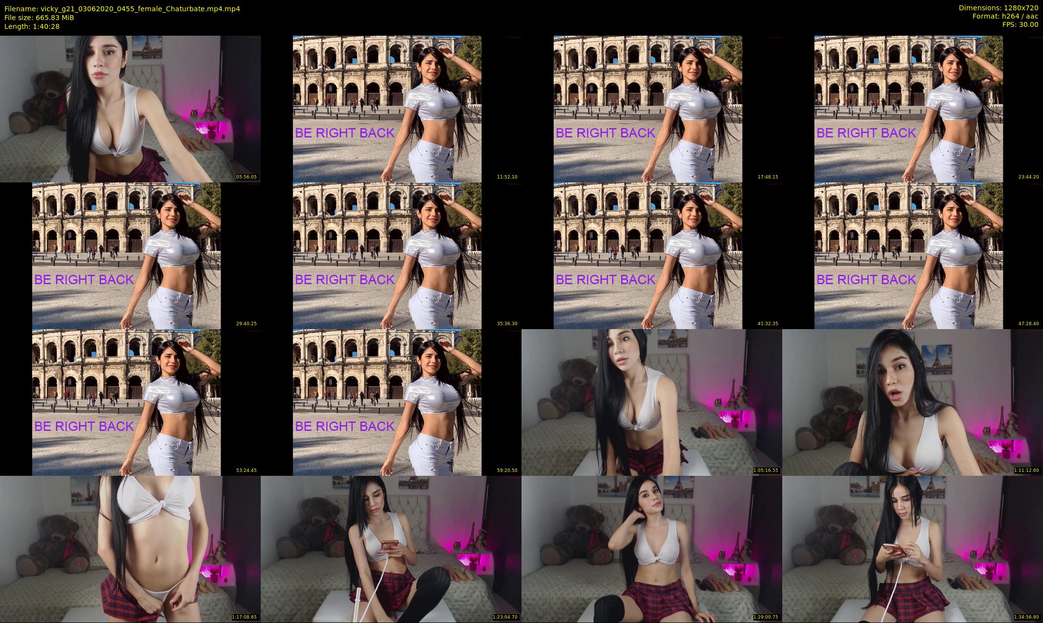 vicky_g21 — 101 minute Chaturbate female cam show recording, 720p, Jun 3, 2020