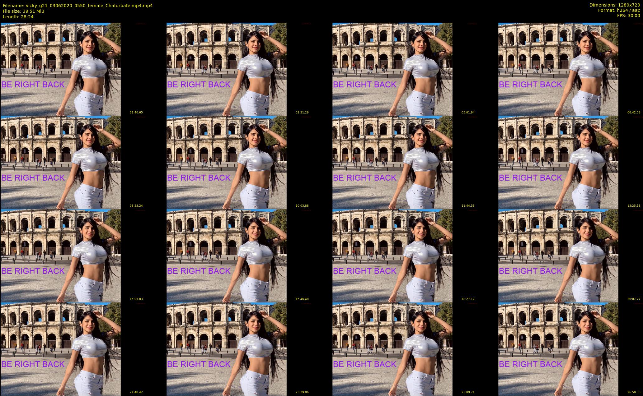 vicky_g21 — 29 minute Chaturbate female cam show recording, 720p, Jun 3, 2020