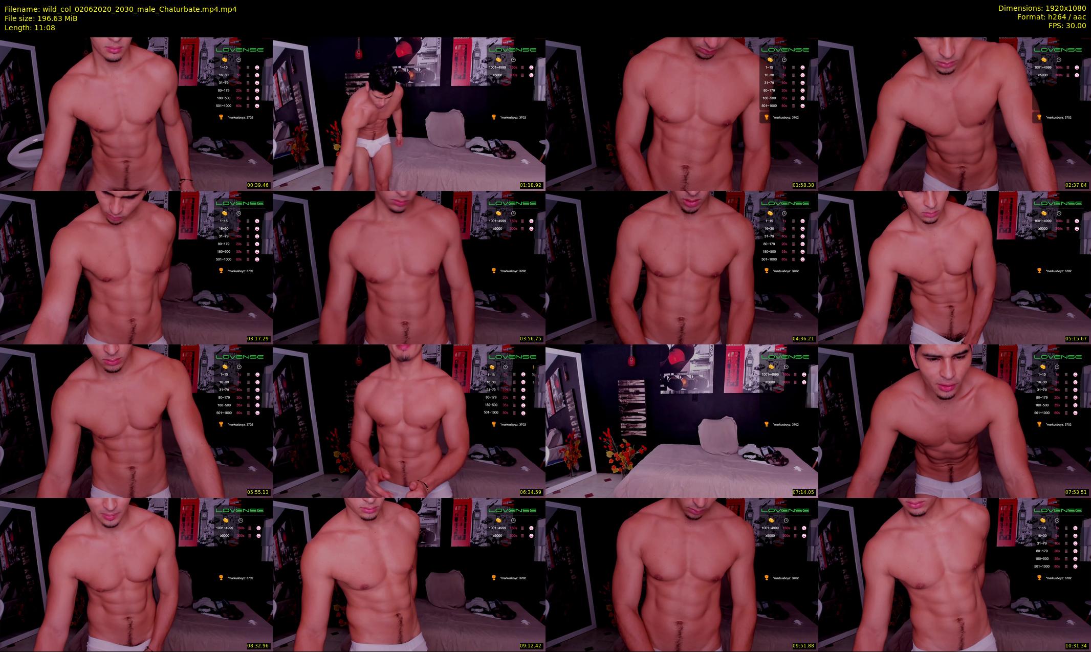 wild_col — 12 minute Chaturbate male cam show recording, 1080p, Jun 2, 2020