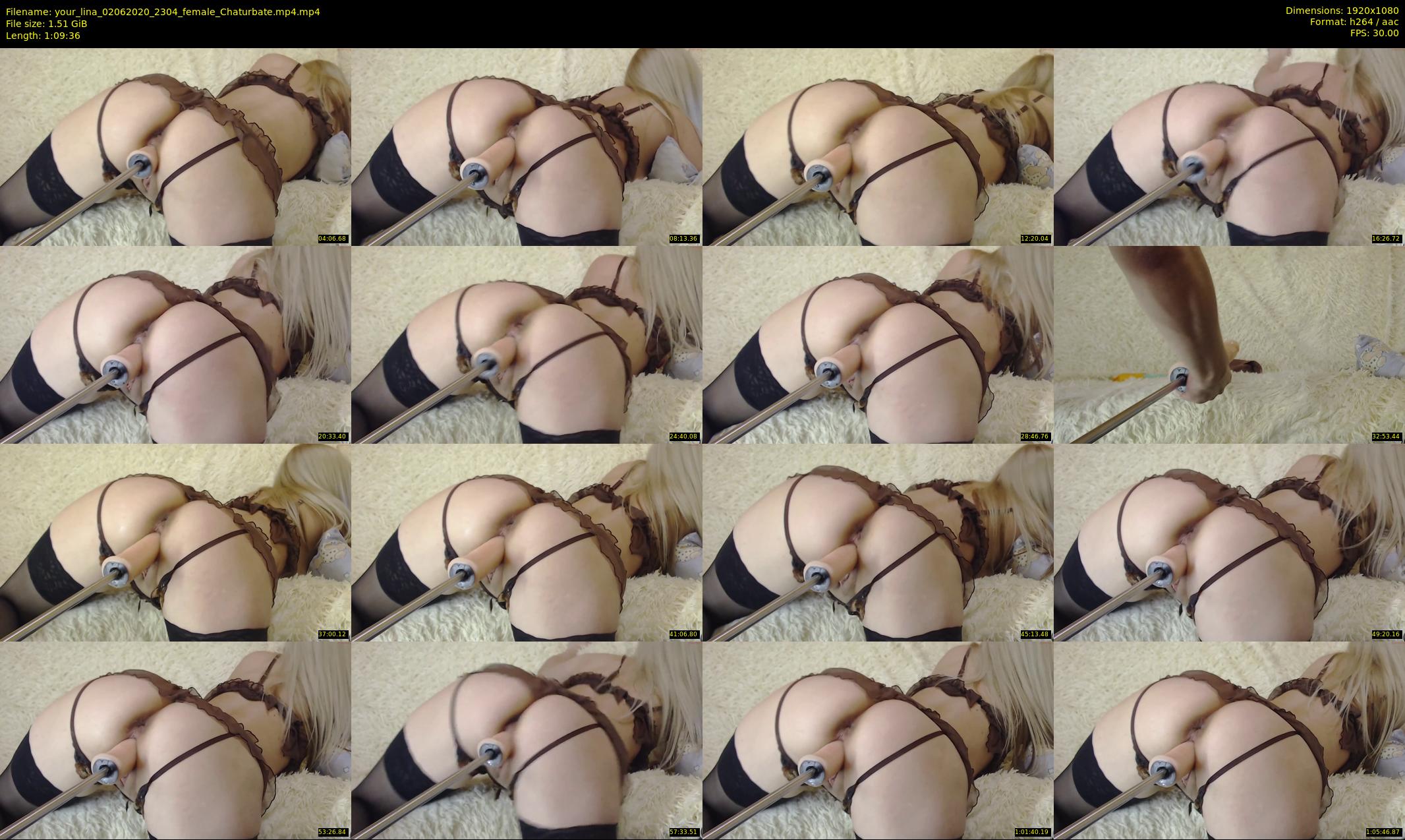 your_lina — 70 minute Chaturbate female cam show recording, 1080p, Jun 2, 2020
