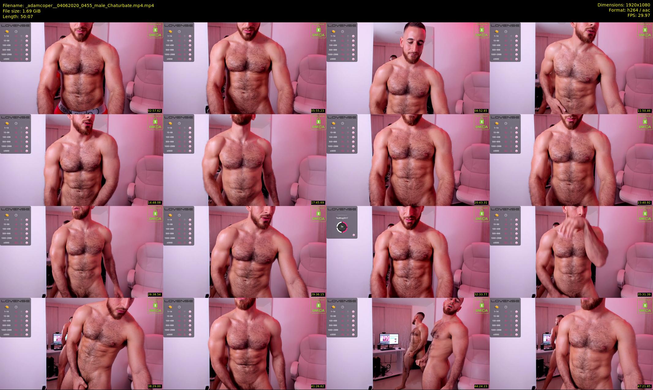 _adamcoper_ — 51 minute Chaturbate male cam show recording, 1080p, Jun 4, 2020