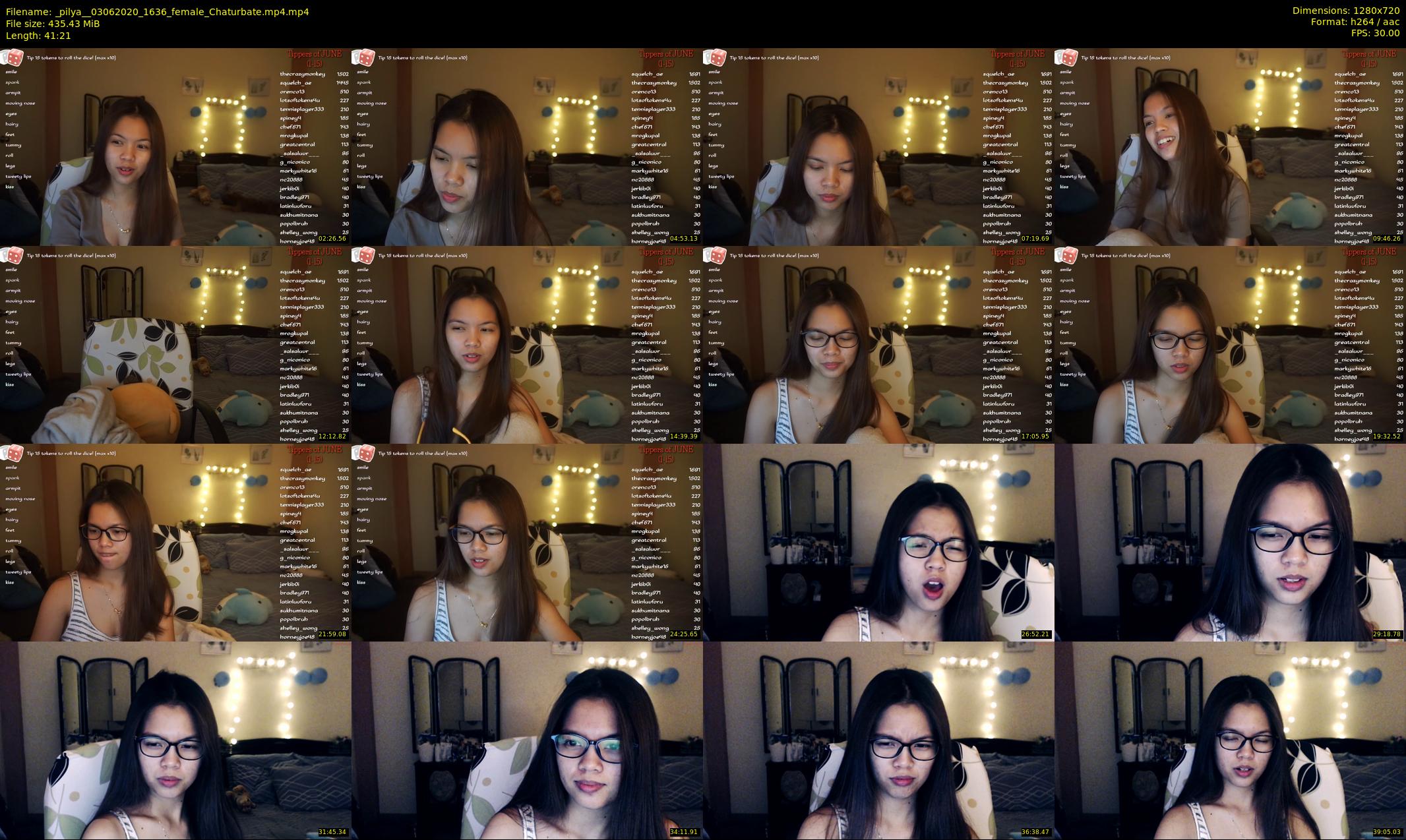 _pilya_ — 42 minute Chaturbate female cam show recording, 720p, Jun 3, 2020