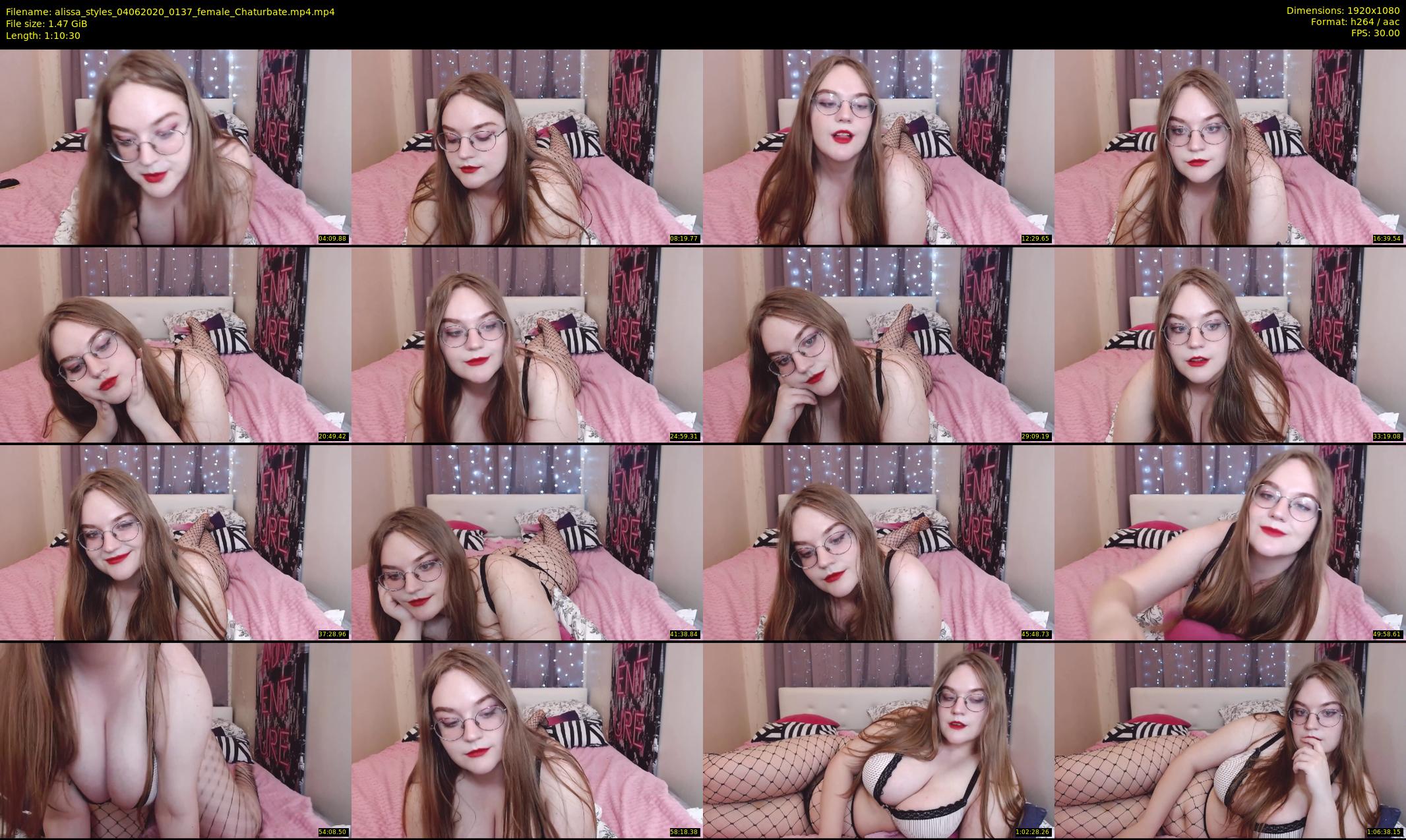 alissa_styles — 71 minute Chaturbate female cam show recording, 1080p, Jun 4, 2020