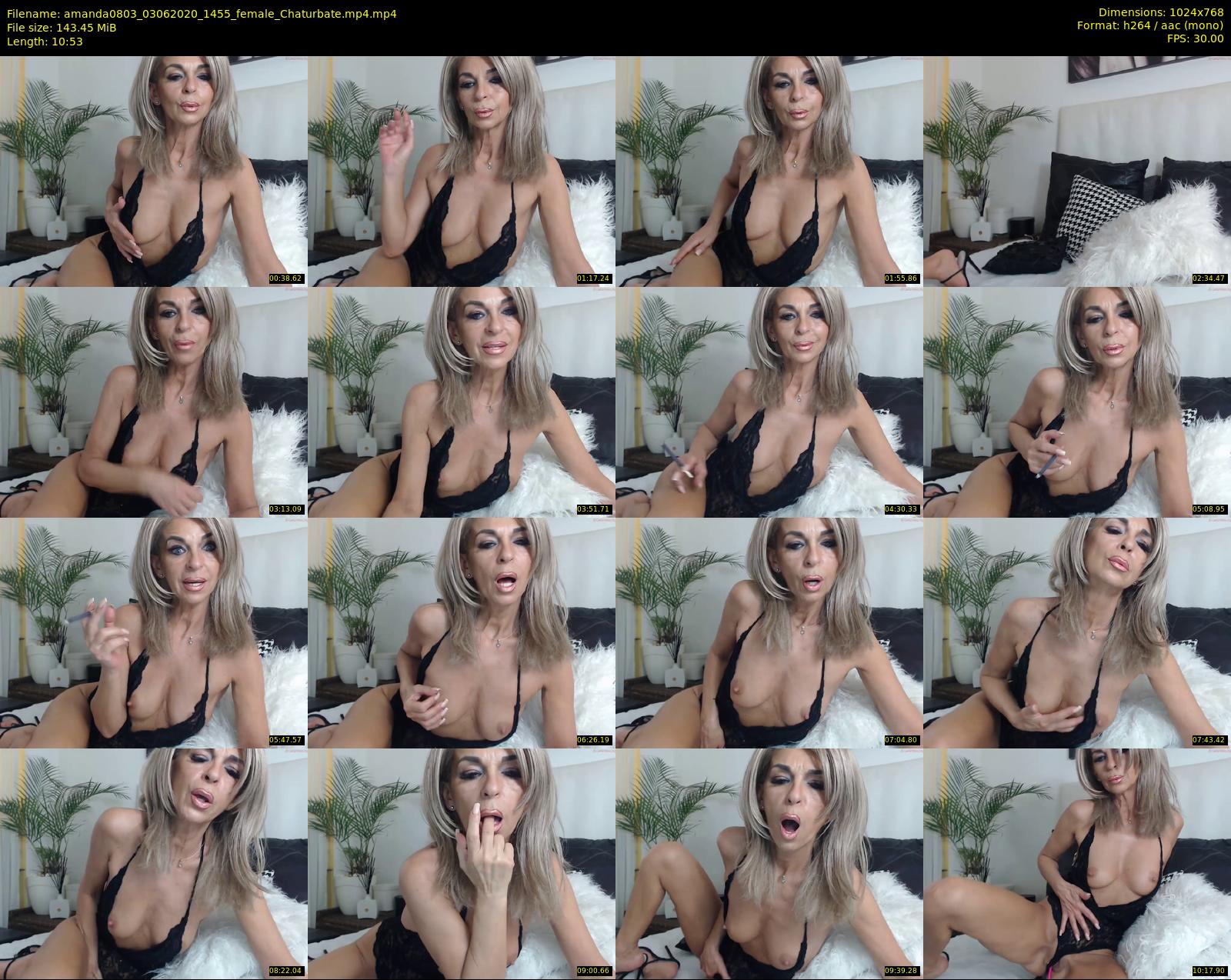amanda0803 — 11 minute Chaturbate female cam show recording, 720p, Jun 3, 2020
