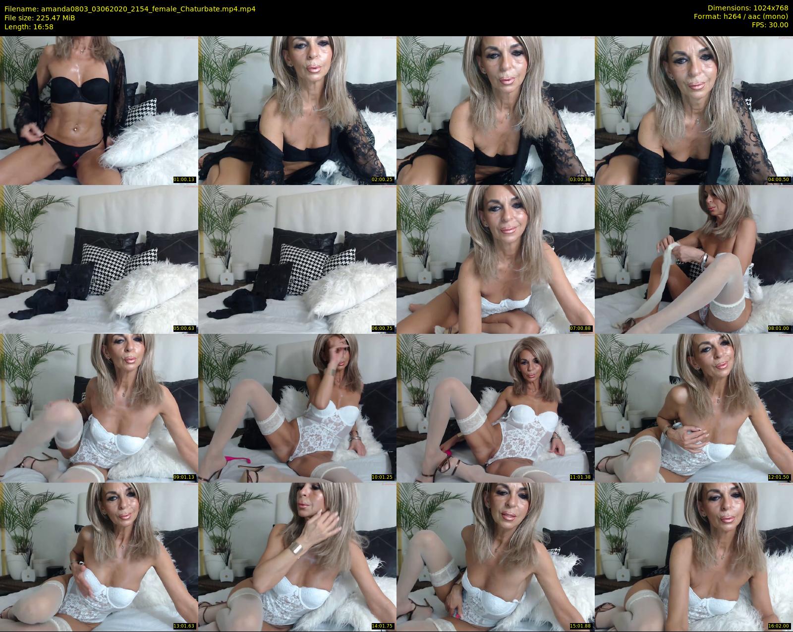 amanda0803 — 17 minute Chaturbate female cam show recording, 720p, Jun 3, 2020