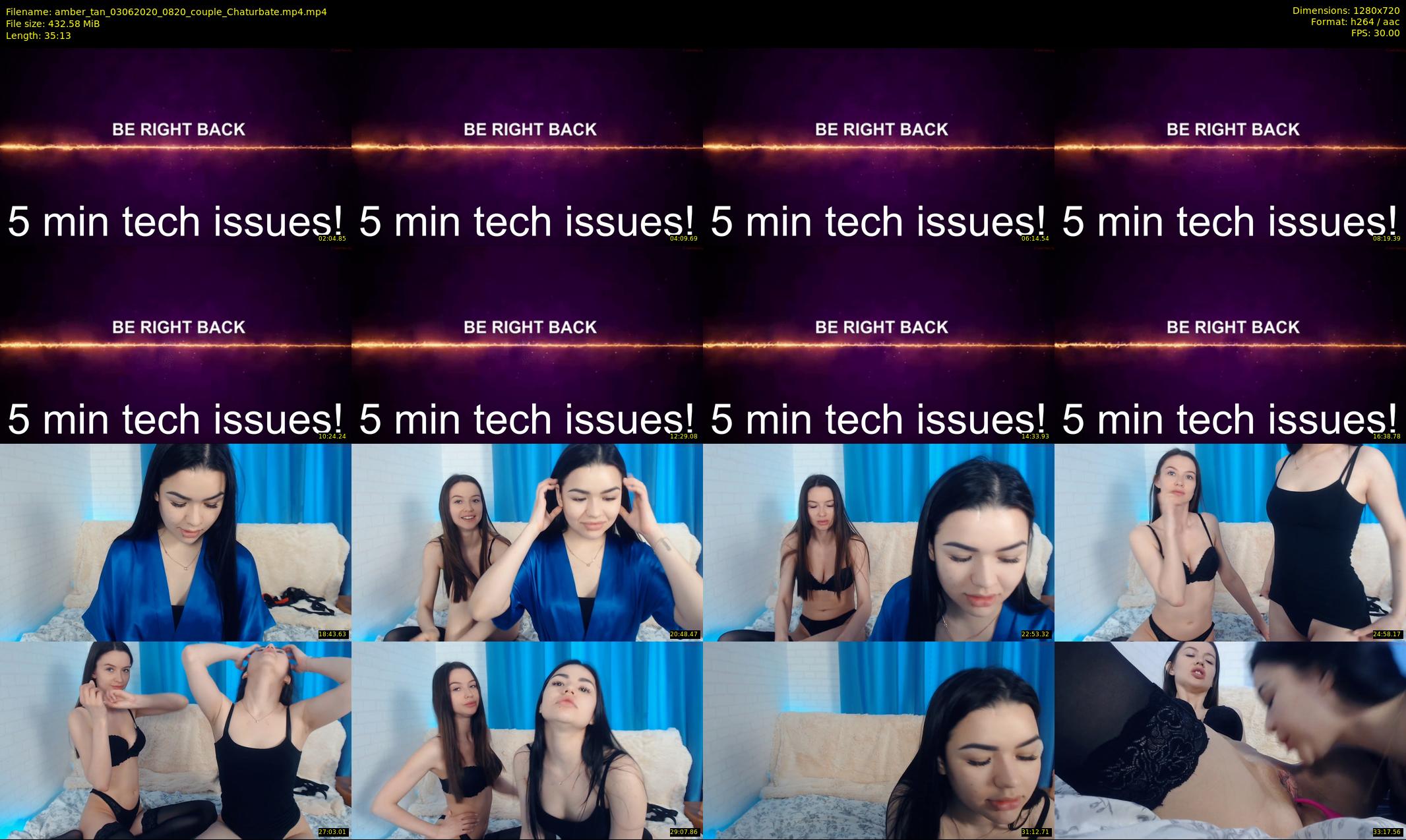 amber_tan — 36 minute Chaturbate female cam show recording, 720p, Jun 3, 2020