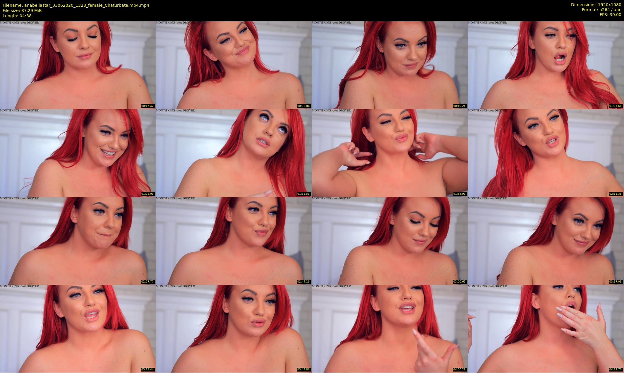 anabellastar — 5 minute Chaturbate female cam show recording, 1080p, Jun 3, 2020