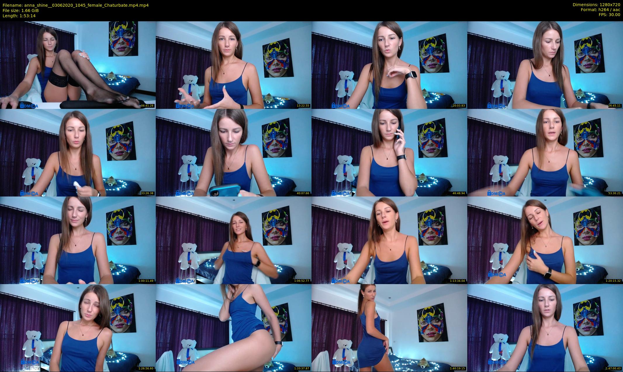 anna_shine_ — 114 minute Chaturbate female cam show recording, 720p, Jun 3, 2020
