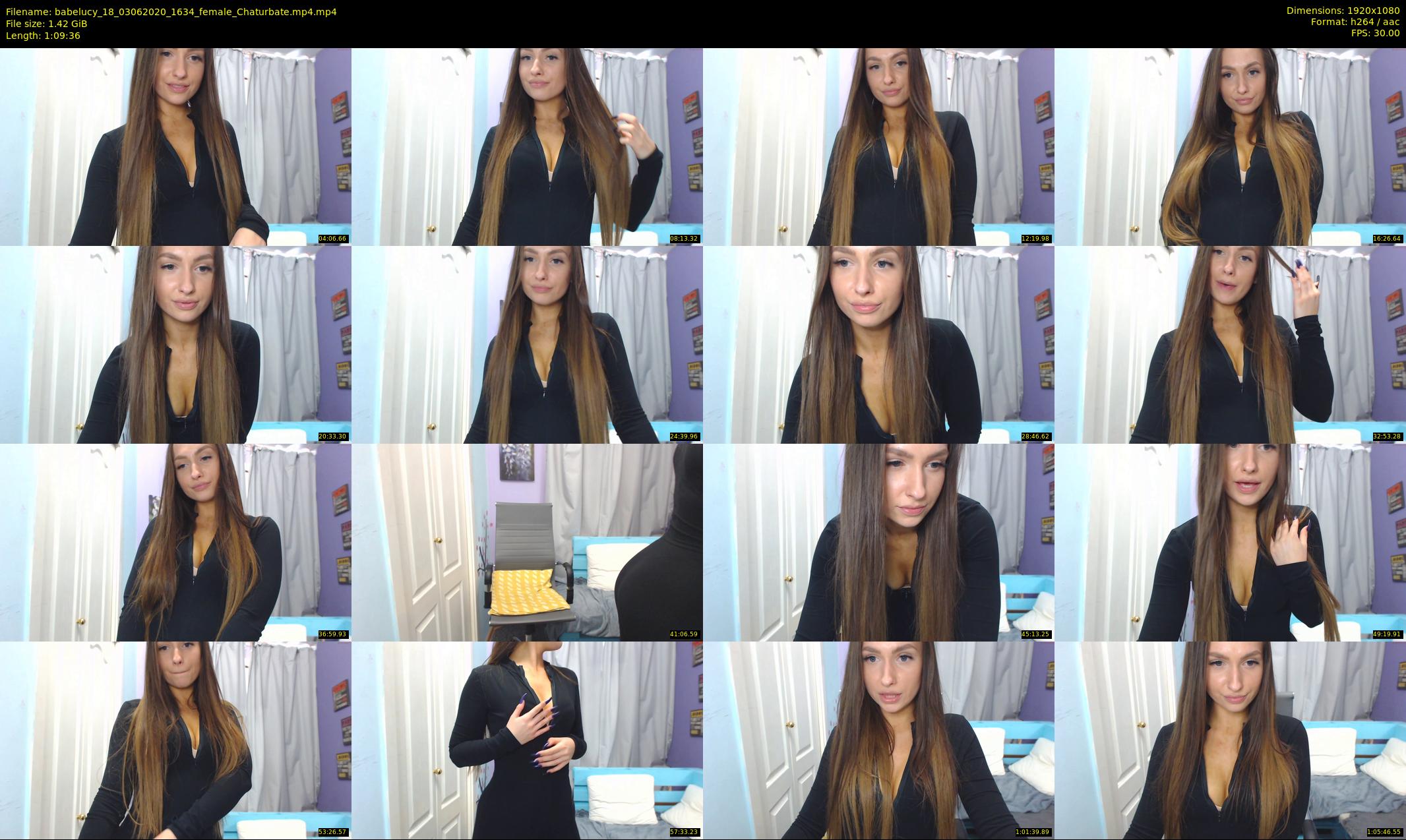 babelucy_18 — 70 minute Chaturbate female cam show recording, 1080p, Jun 3, 2020