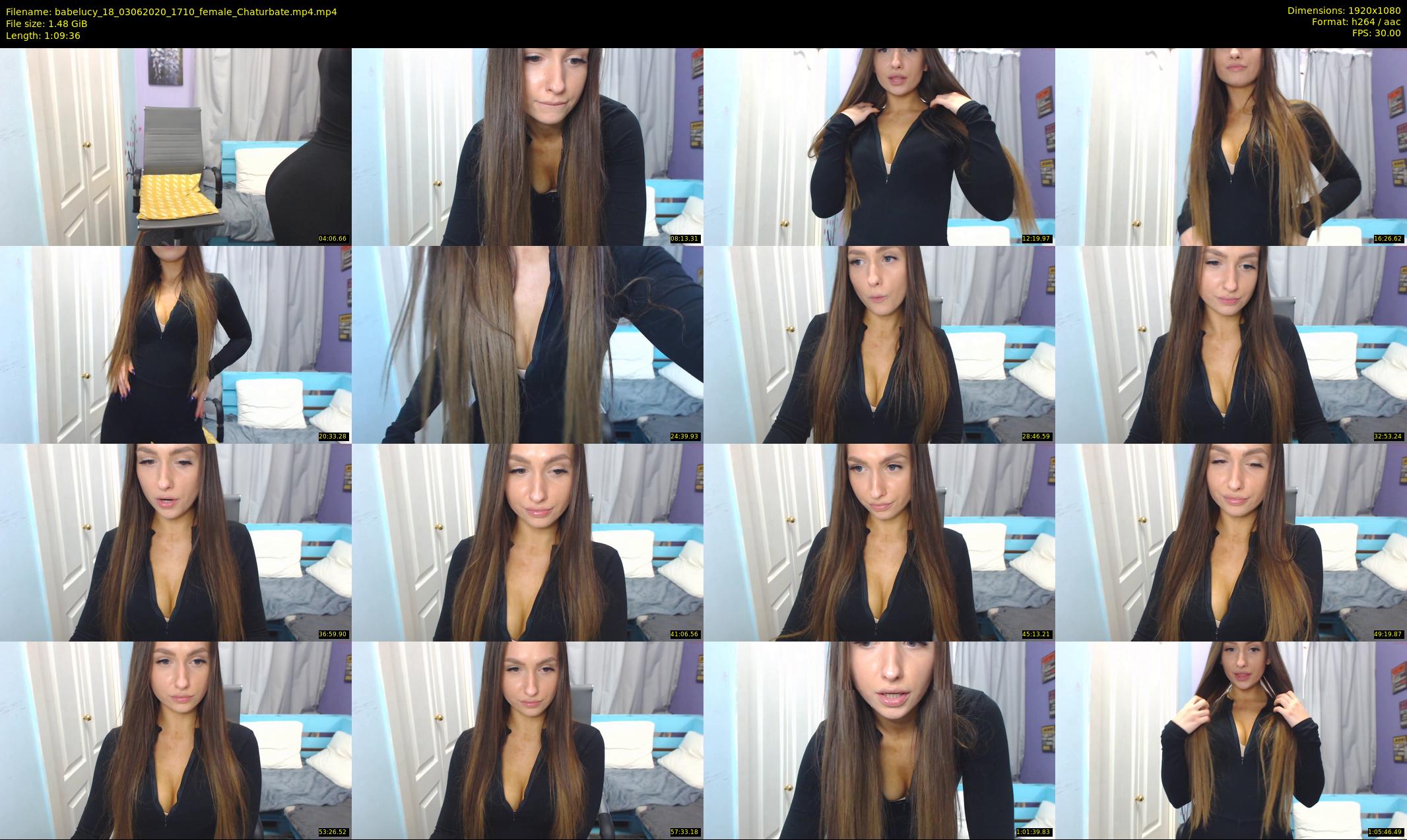 babelucy_18 — 70 minute Chaturbate female cam show recording, 1080p, Jun 3, 2020
