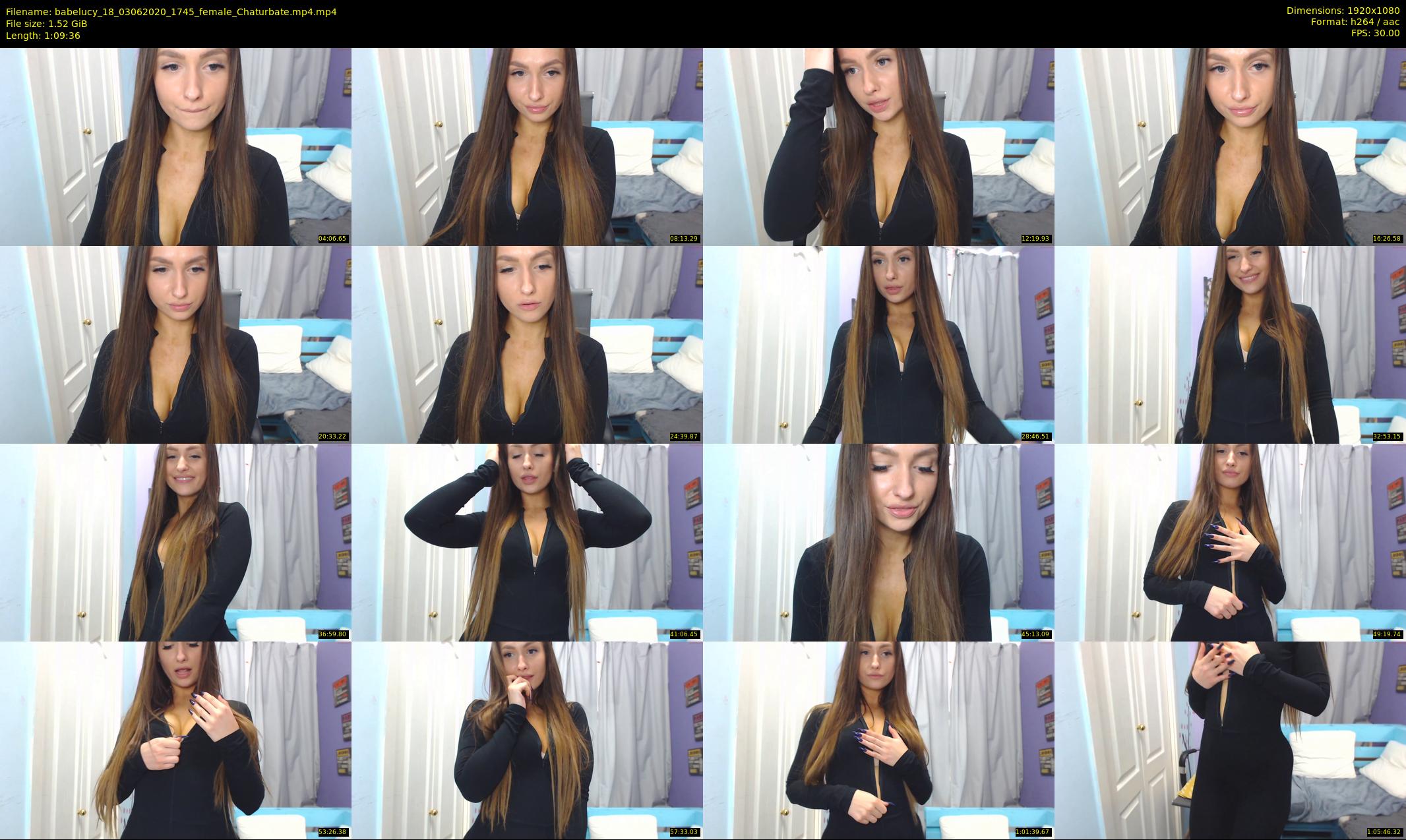 babelucy_18 — 70 minute Chaturbate female cam show recording, 1080p, Jun 3, 2020