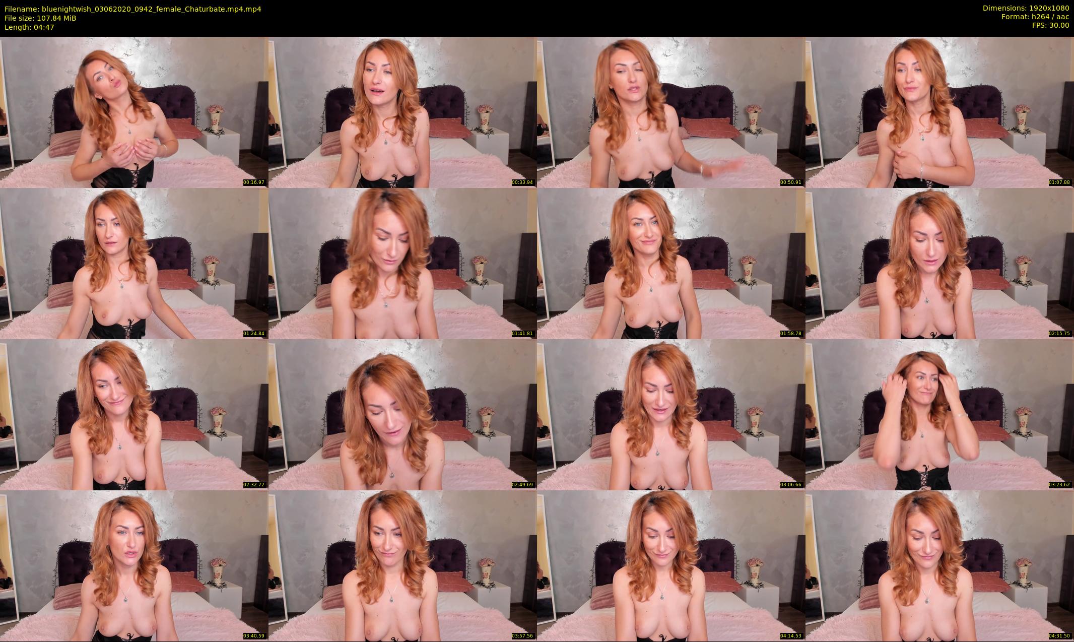 bluenightwish — 5 minute Chaturbate female cam show recording, 1080p, Jun 3, 2020